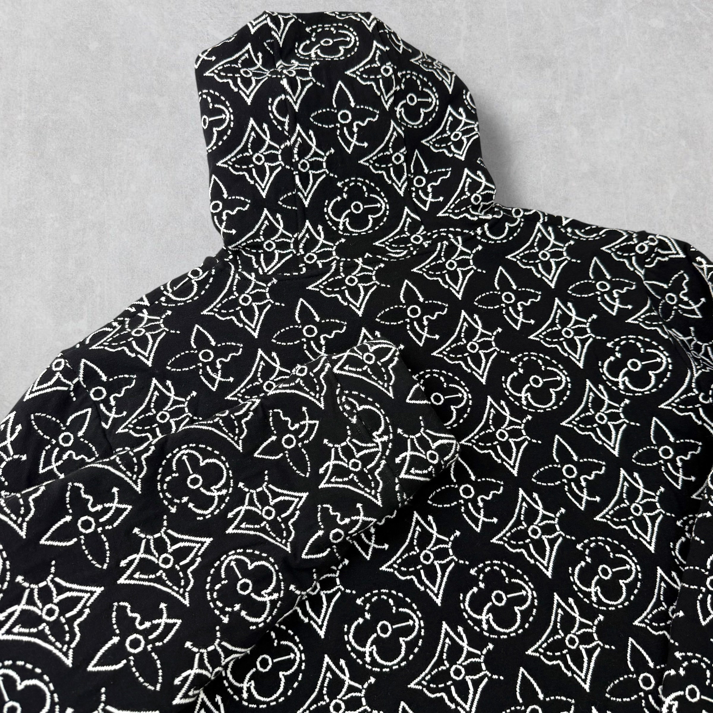 Louis Vuitton x NBA Quilted Zip Hoodie XXL