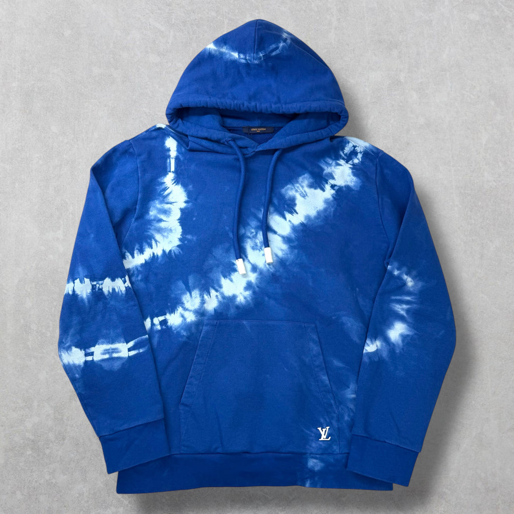 Louis Vuitton Tie Dye Hoodie with LV Signature XL