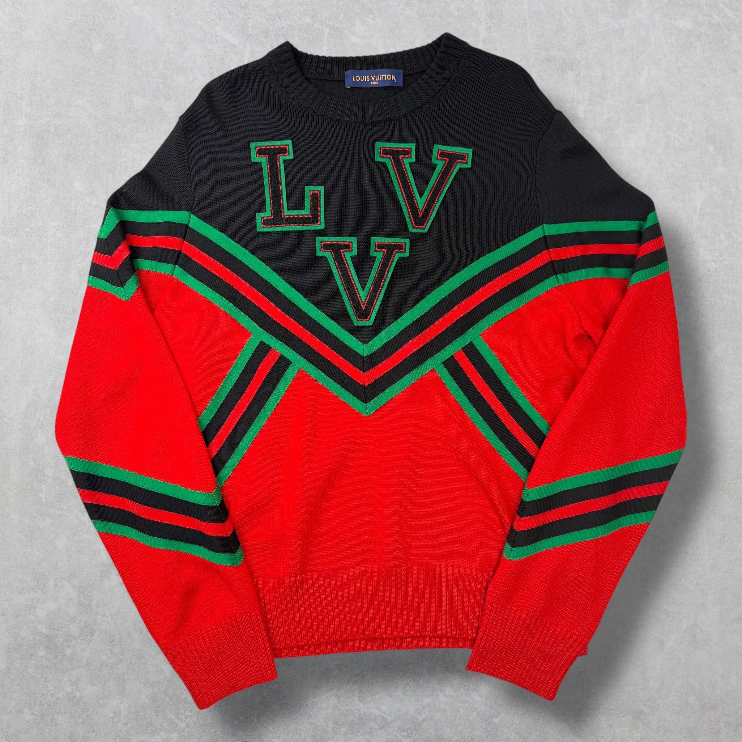 Louis Vuitton LVV Sport Team Crewneck Sweater XXL