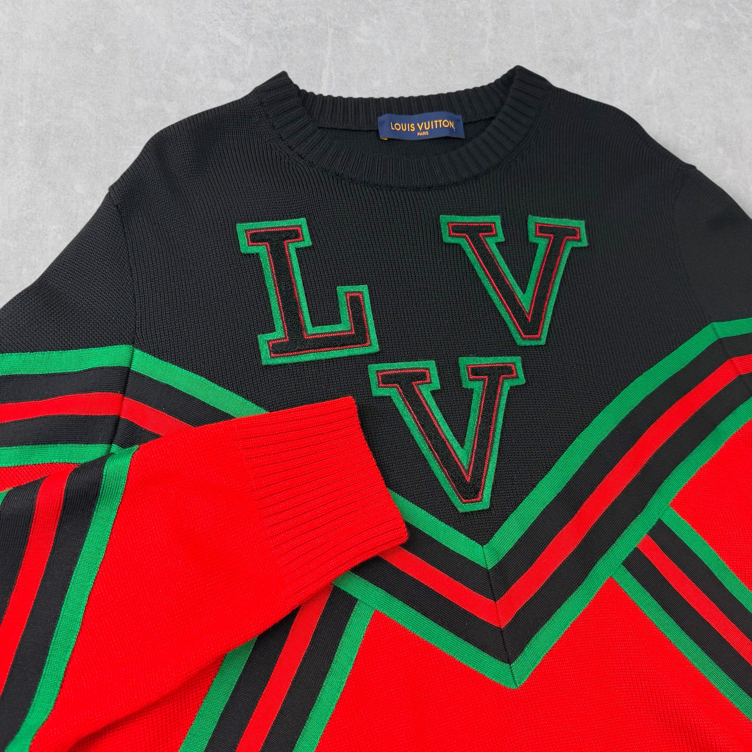 Louis Vuitton LVV Sport Team Crewneck Sweater XXL