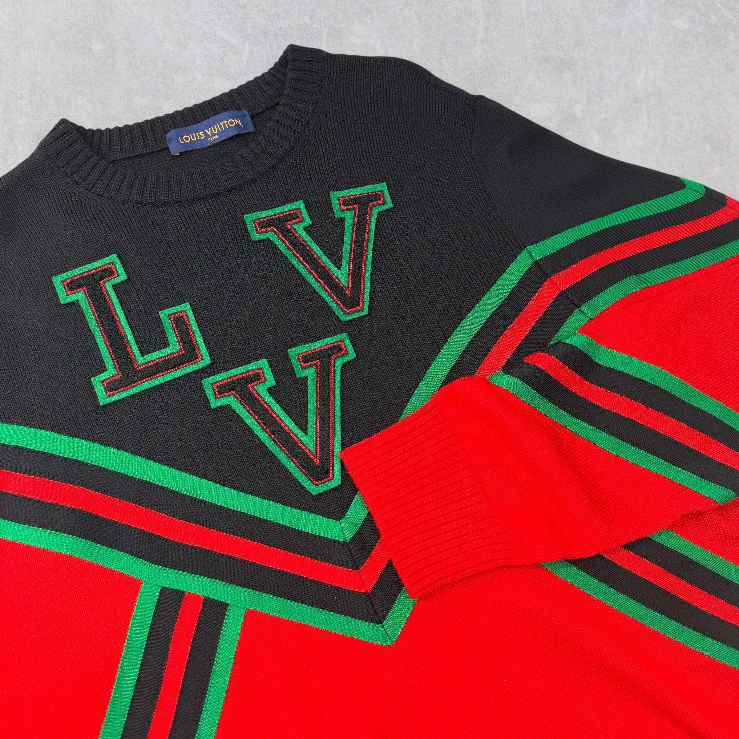 Louis Vuitton LVV Sport Team Crewneck Sweater XXL