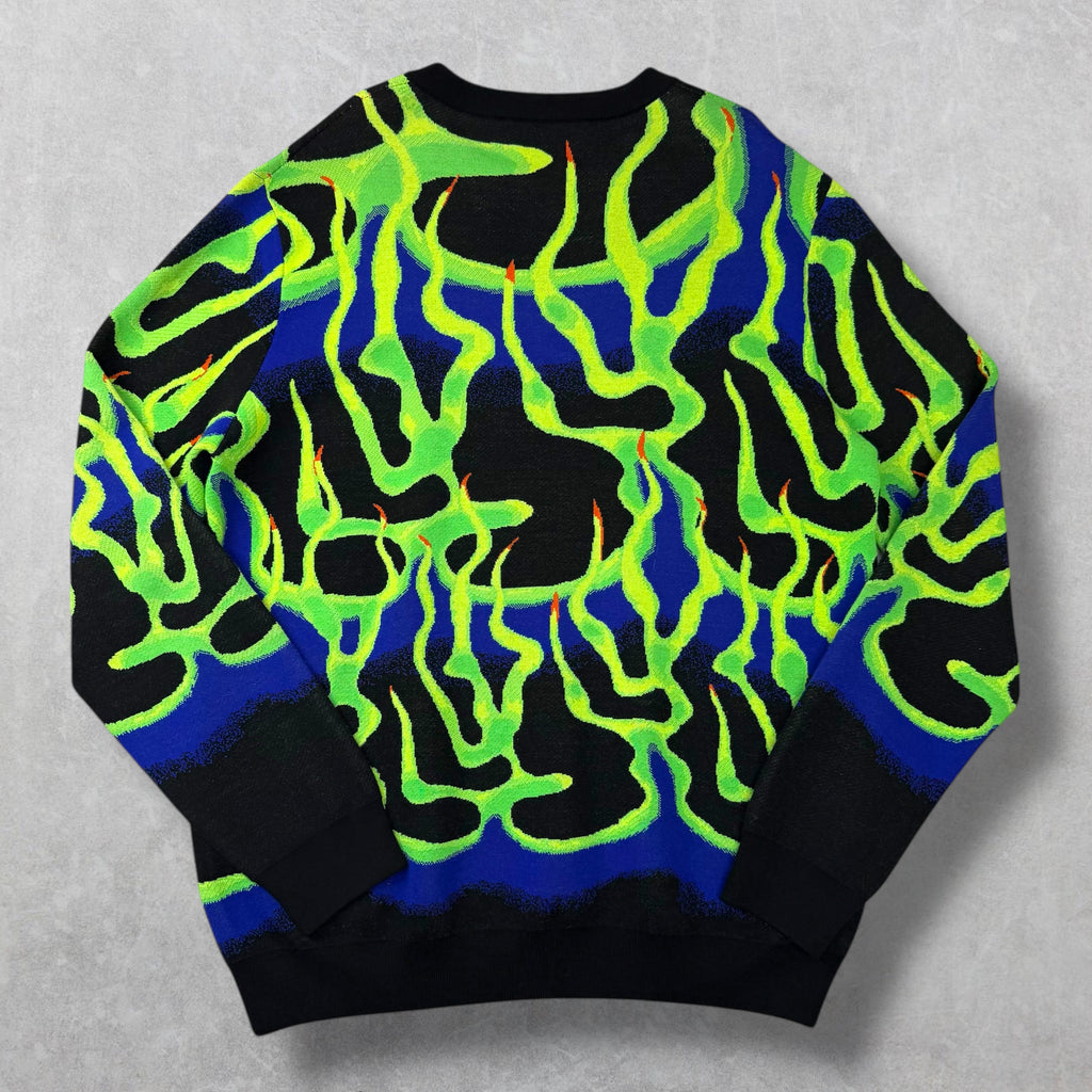Louis Vuitton Flame Graphic Crewneck Sweater XXL