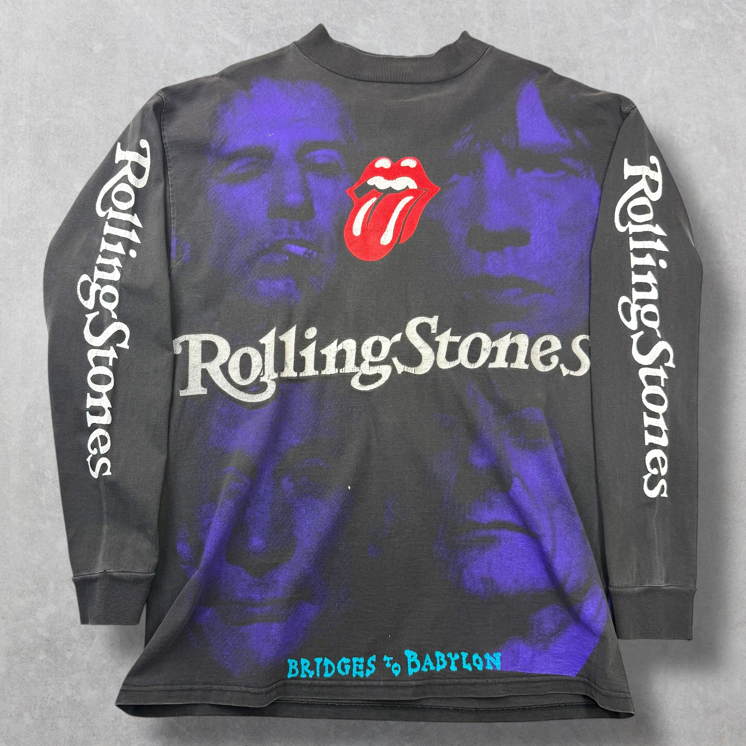 Vintage 90's Resurreccion Rolling Stones L/S Tee XL