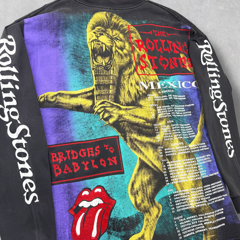 Vintage 90's Resurreccion Rolling Stones L/S Tee XL