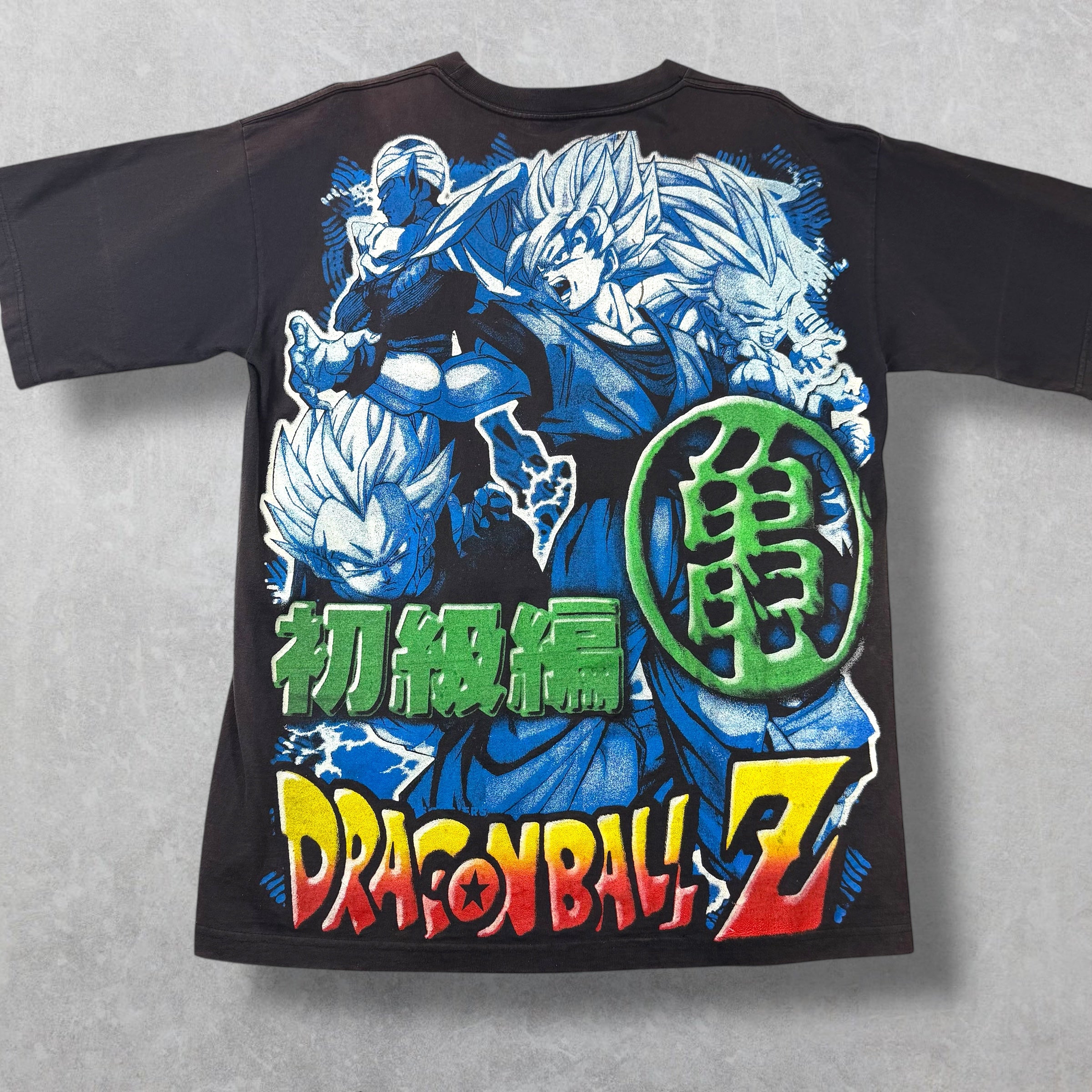 Vintage 90's Resurreccion Rolling DBZ Goku Tee XL