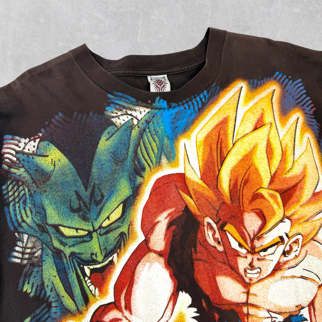 Vintage 90's Resurreccion Rolling DBZ Goku Tee XL