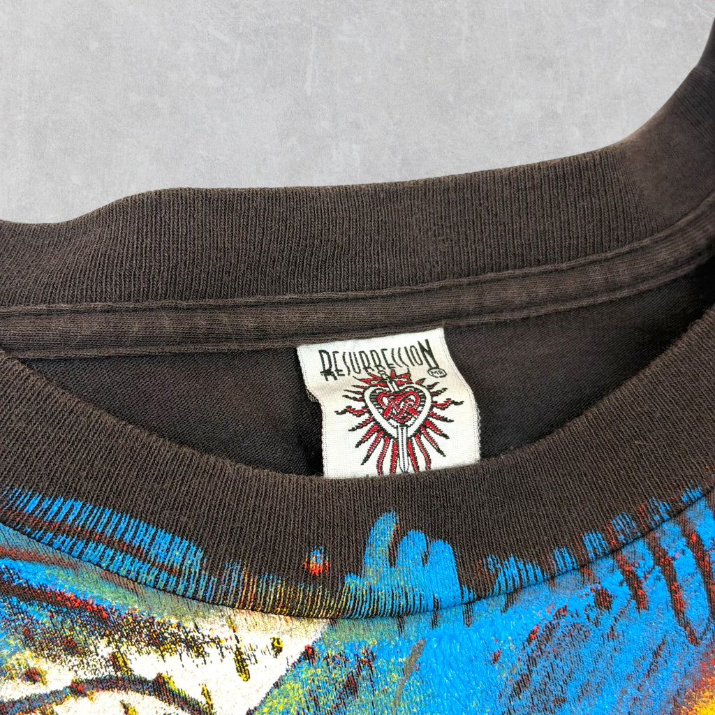 Vintage 90's Resurreccion Rolling DBZ Goku Tee XL