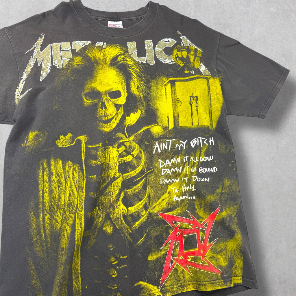 Vintage 90's Metallica Master of Lyrics Mexican Bootleg XL