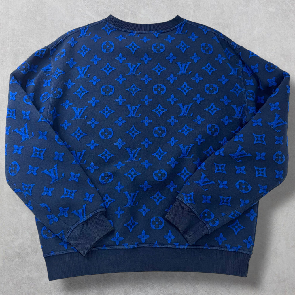 Louis Vuitton Monogram Jacquard Crewneck Sweater M