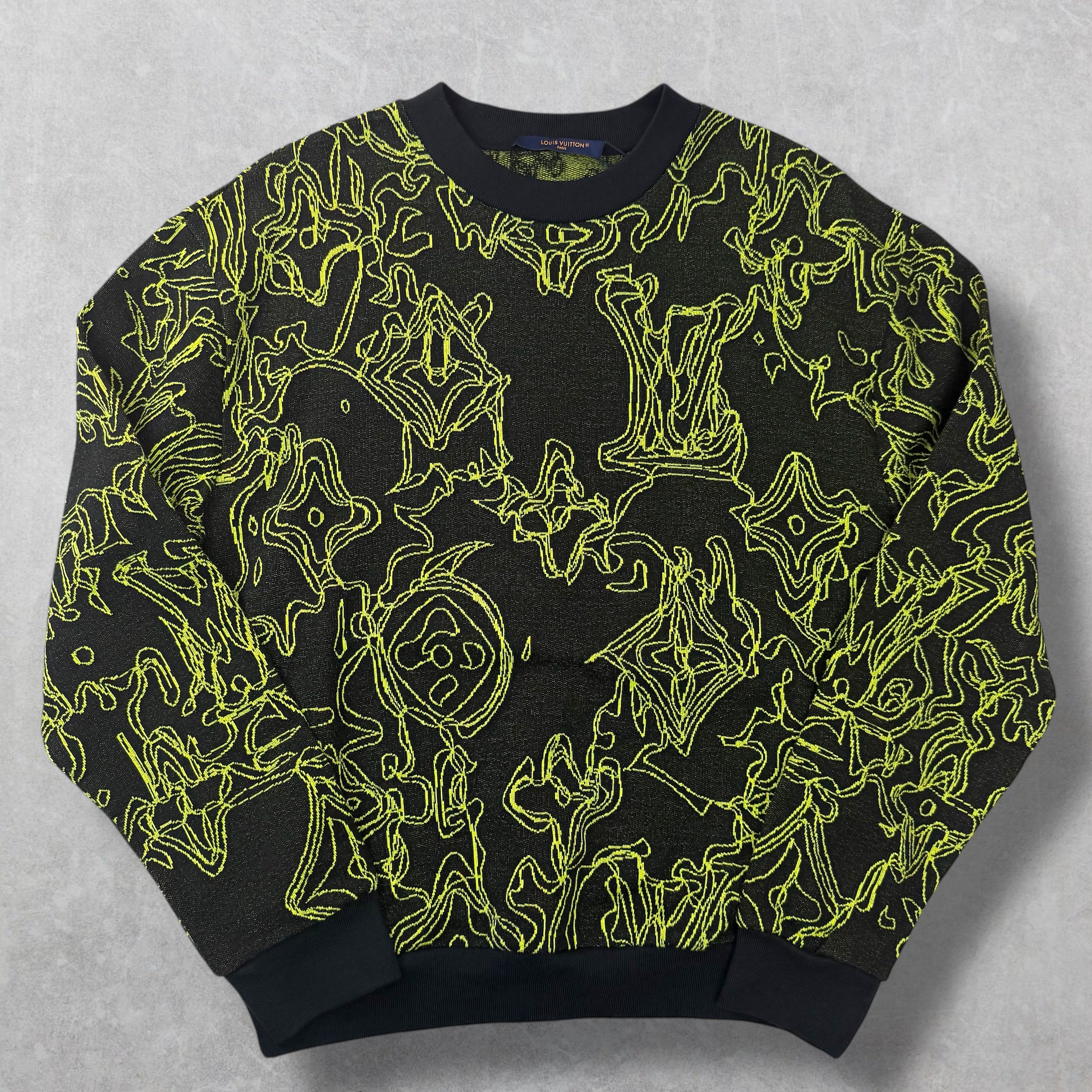 Louis Vuitton Wavy Monogram Crewneck M