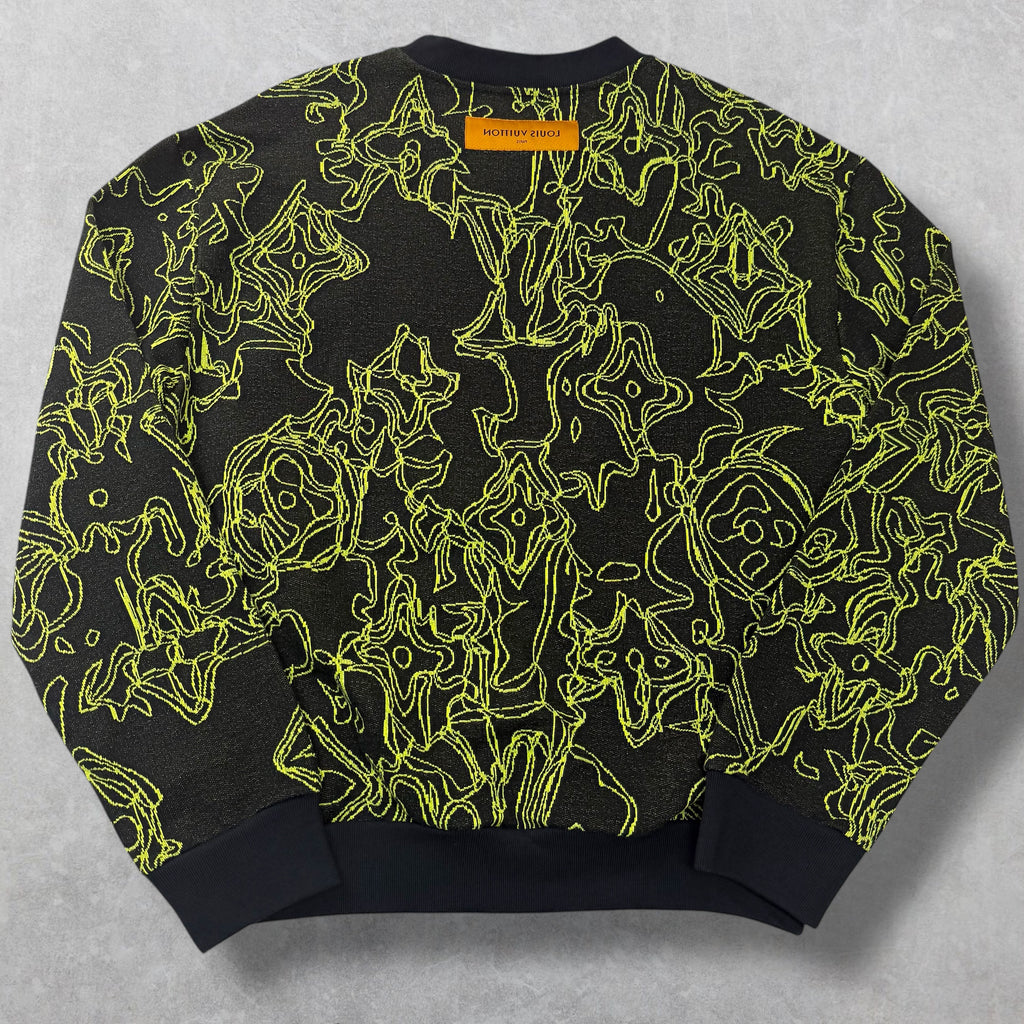Louis Vuitton Wavy Monogram Crewneck M