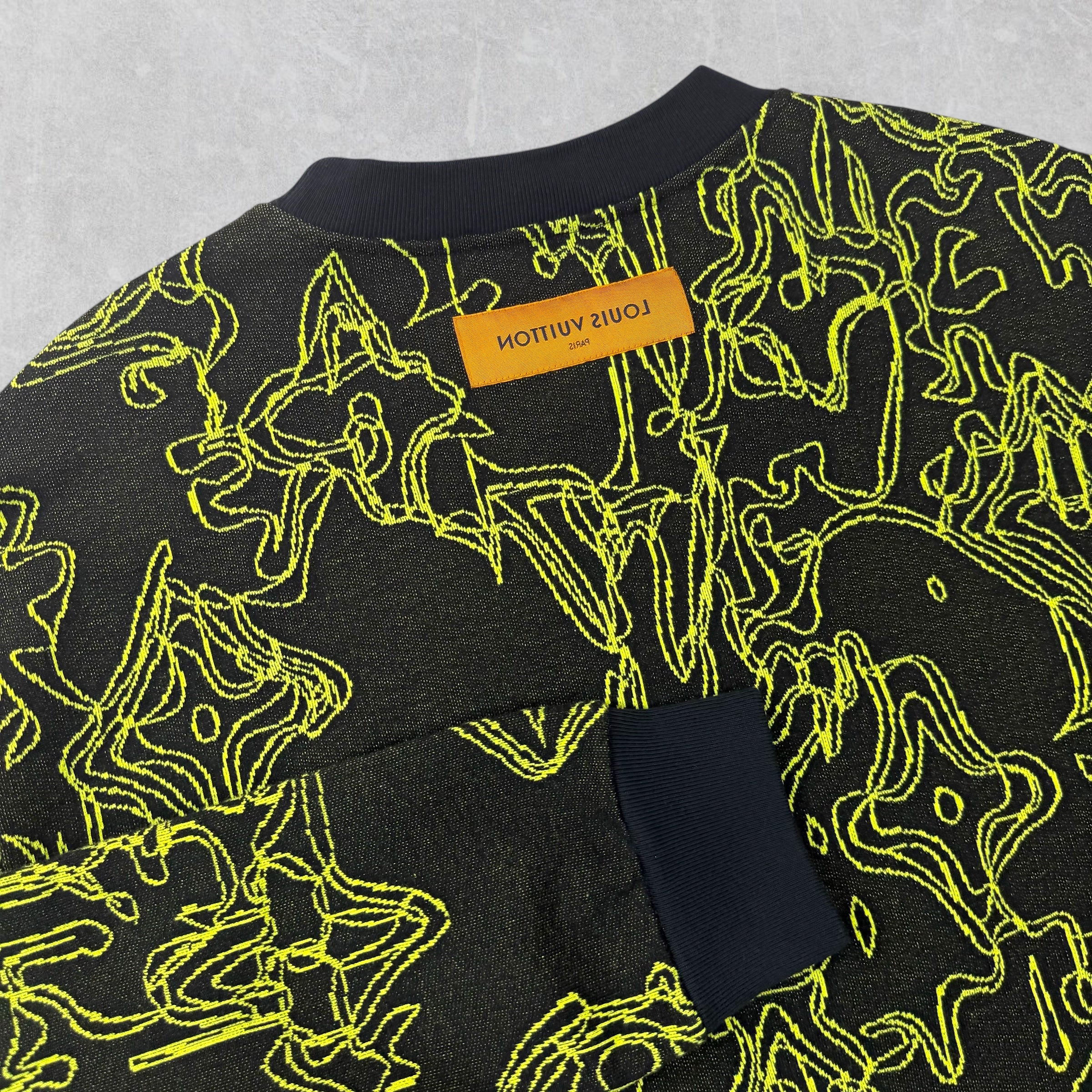 Louis Vuitton Wavy Monogram Crewneck M