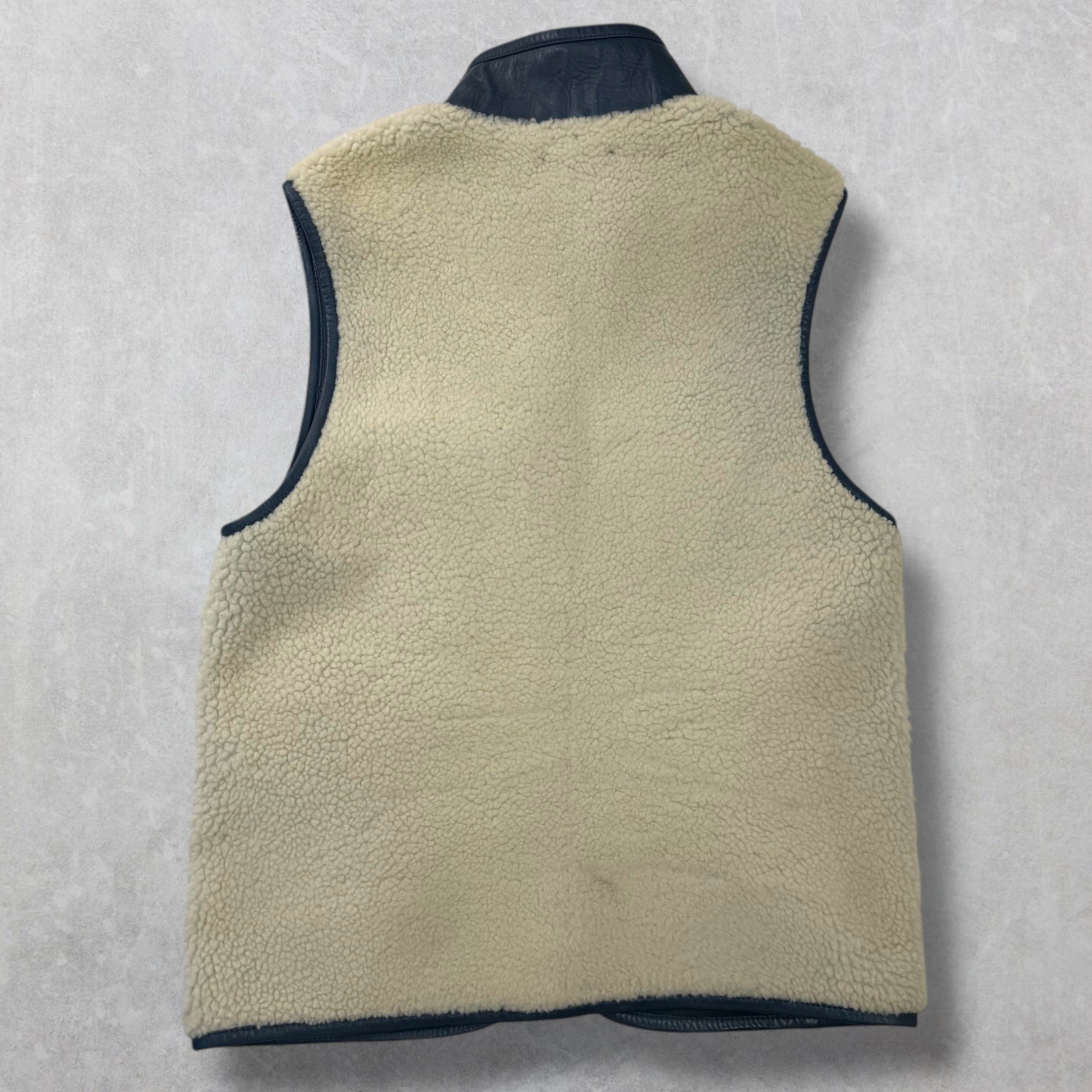 Louis Vuitton Reversible Shearling Gilet 46 (S)