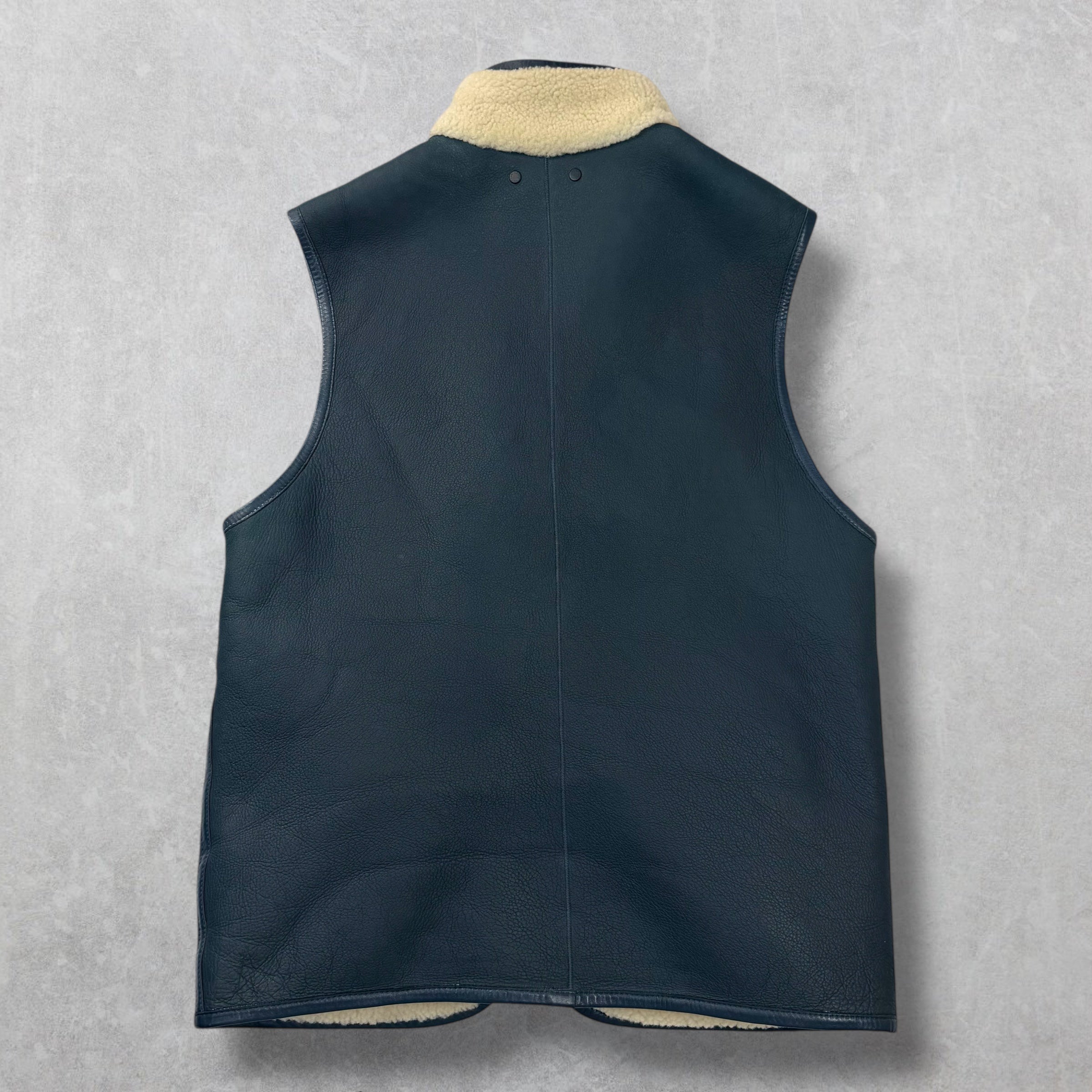 Louis Vuitton Reversible Shearling Gilet 46 (S)