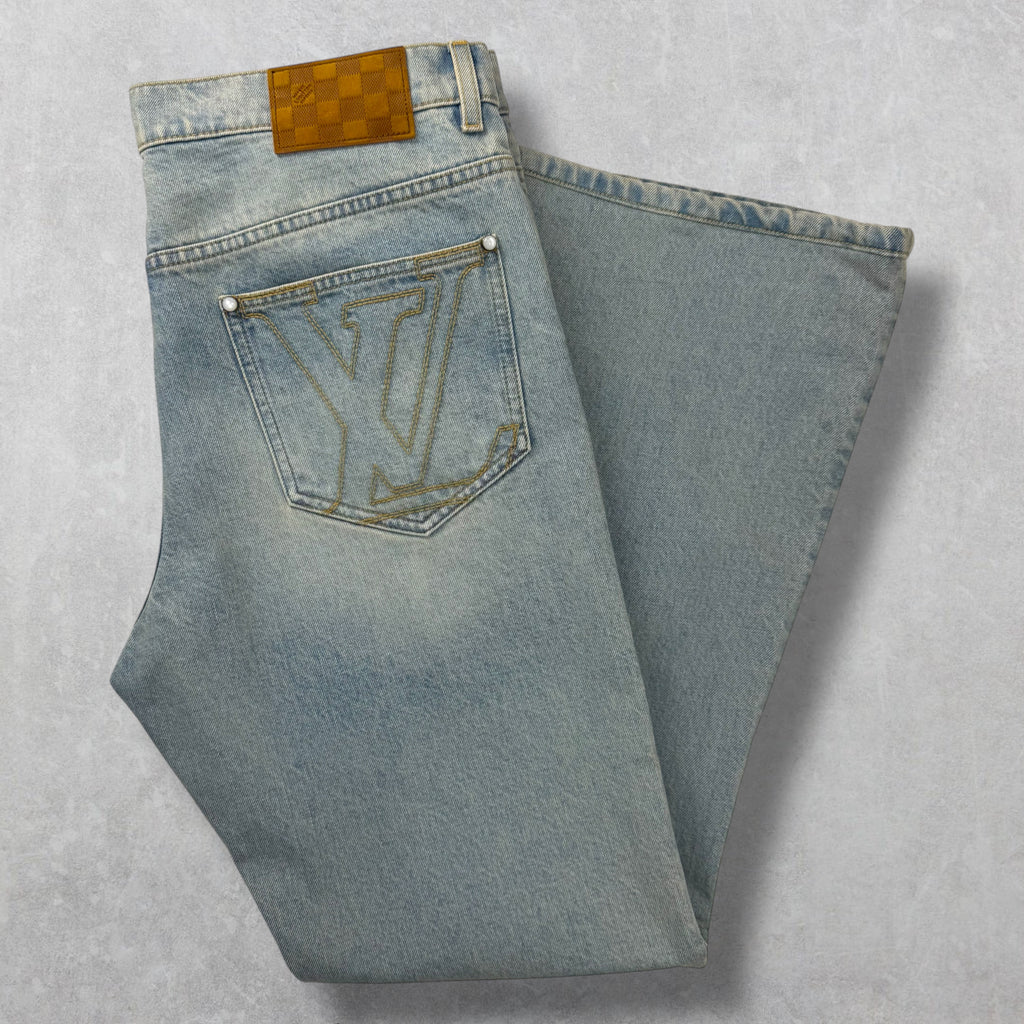 Louis Vuitton Flared Fit Denim Size 34