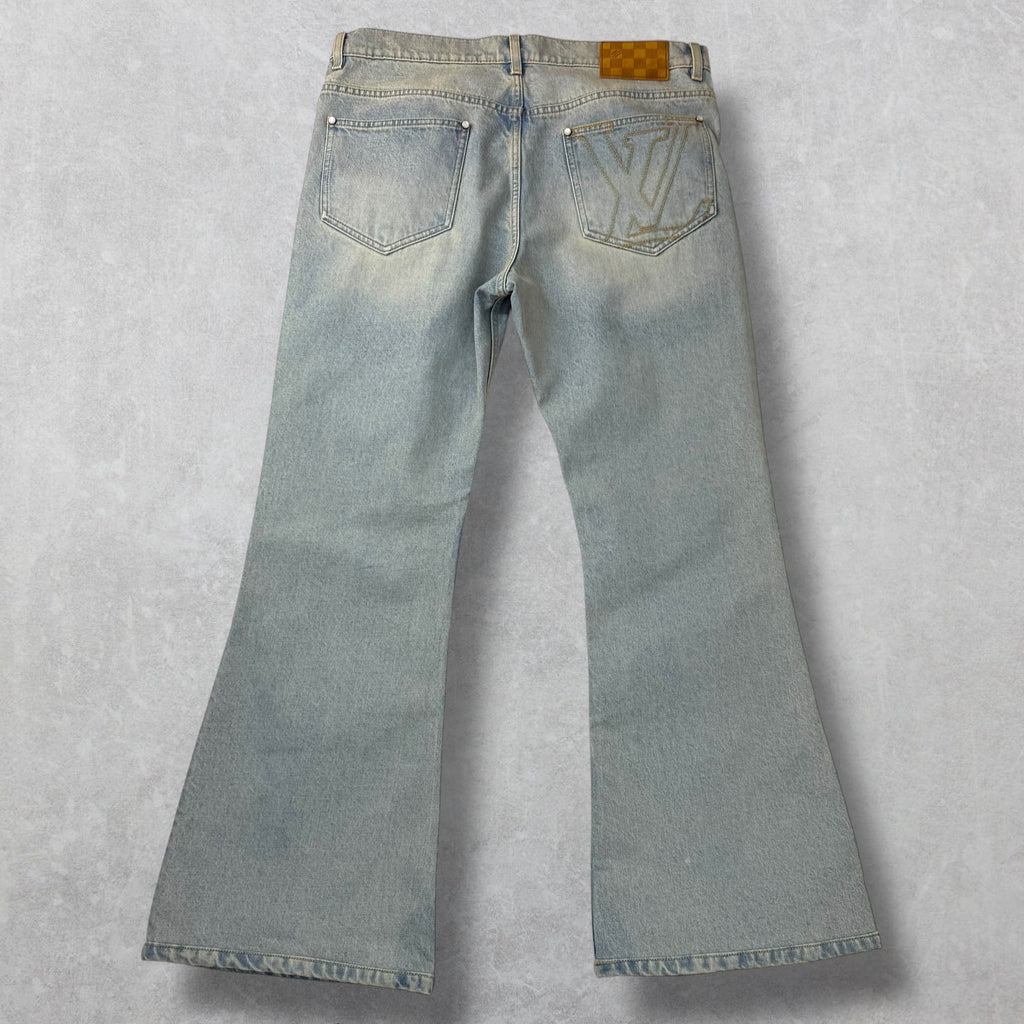 Louis Vuitton Flared Fit Denim Size 34