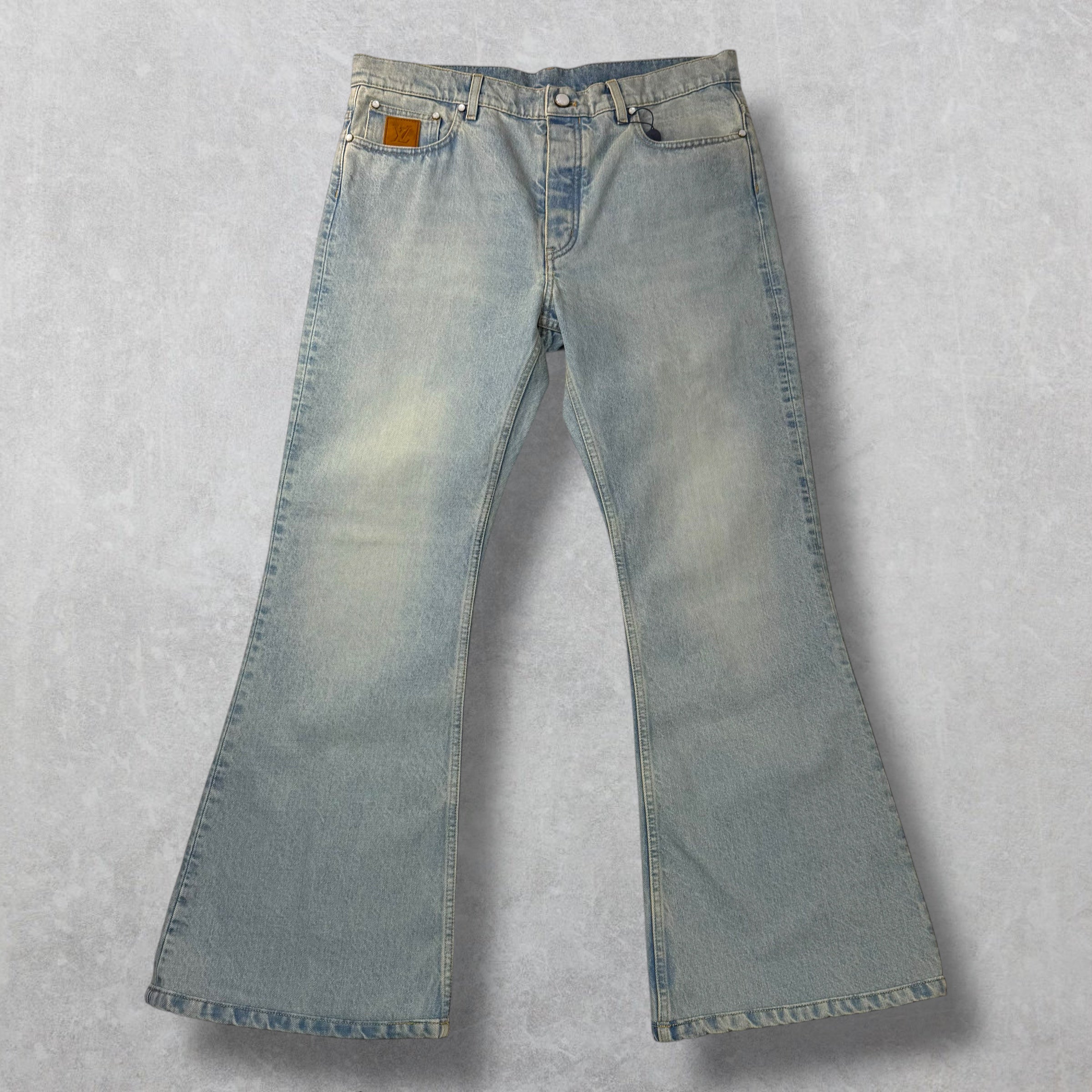 Louis Vuitton Flared Fit Denim Size 34
