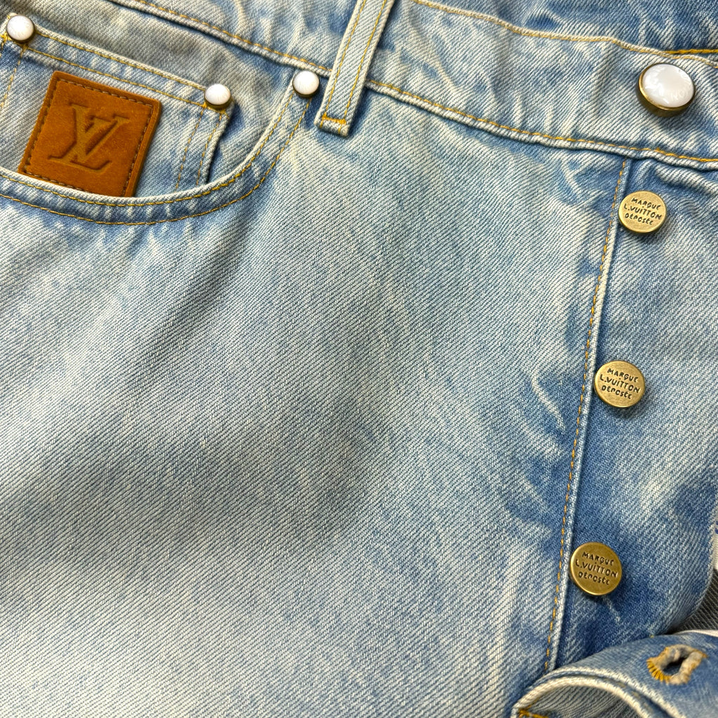 Louis Vuitton Flared Fit Denim Size 34