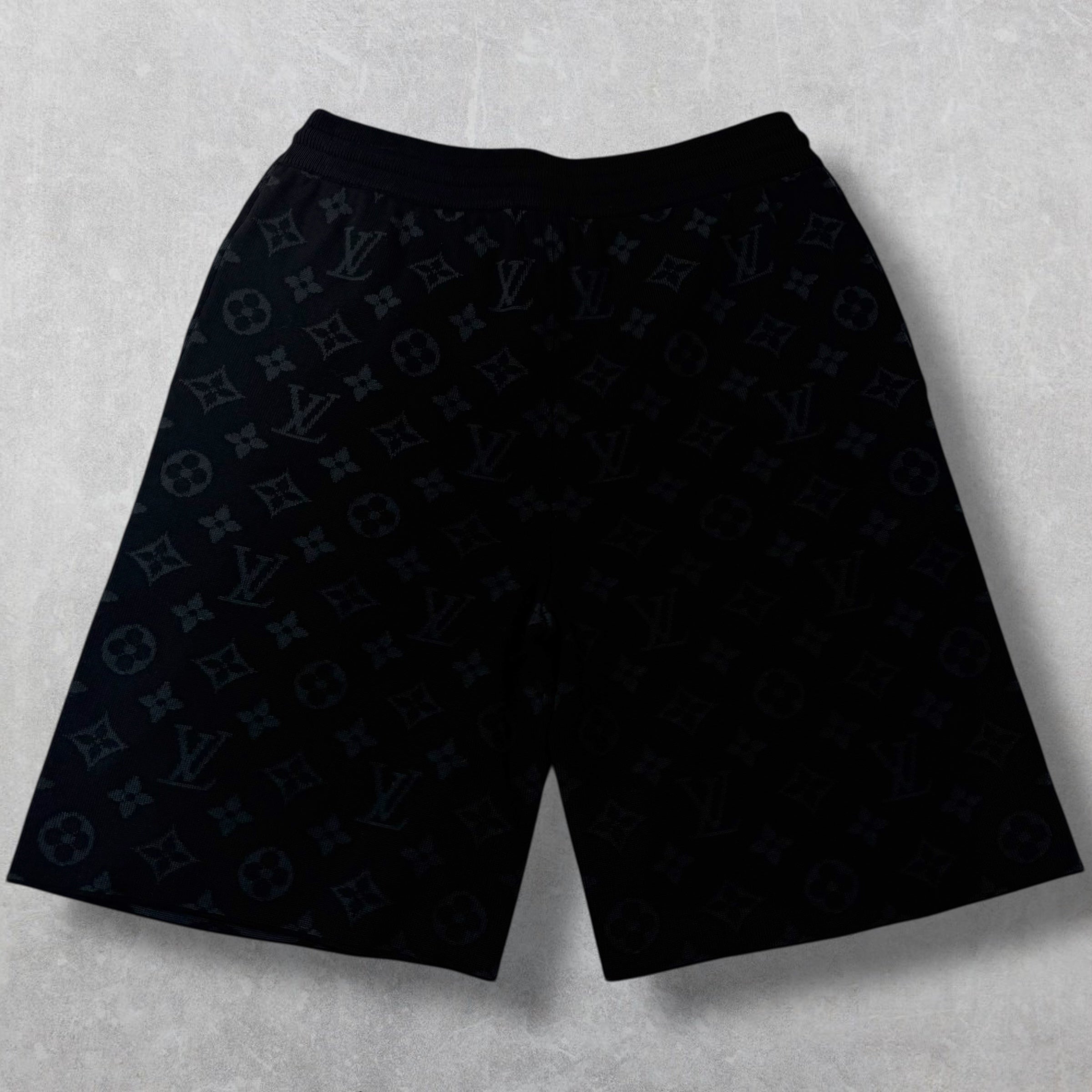 Louis Vuitton Graffiti Print Monogram Shorts XS