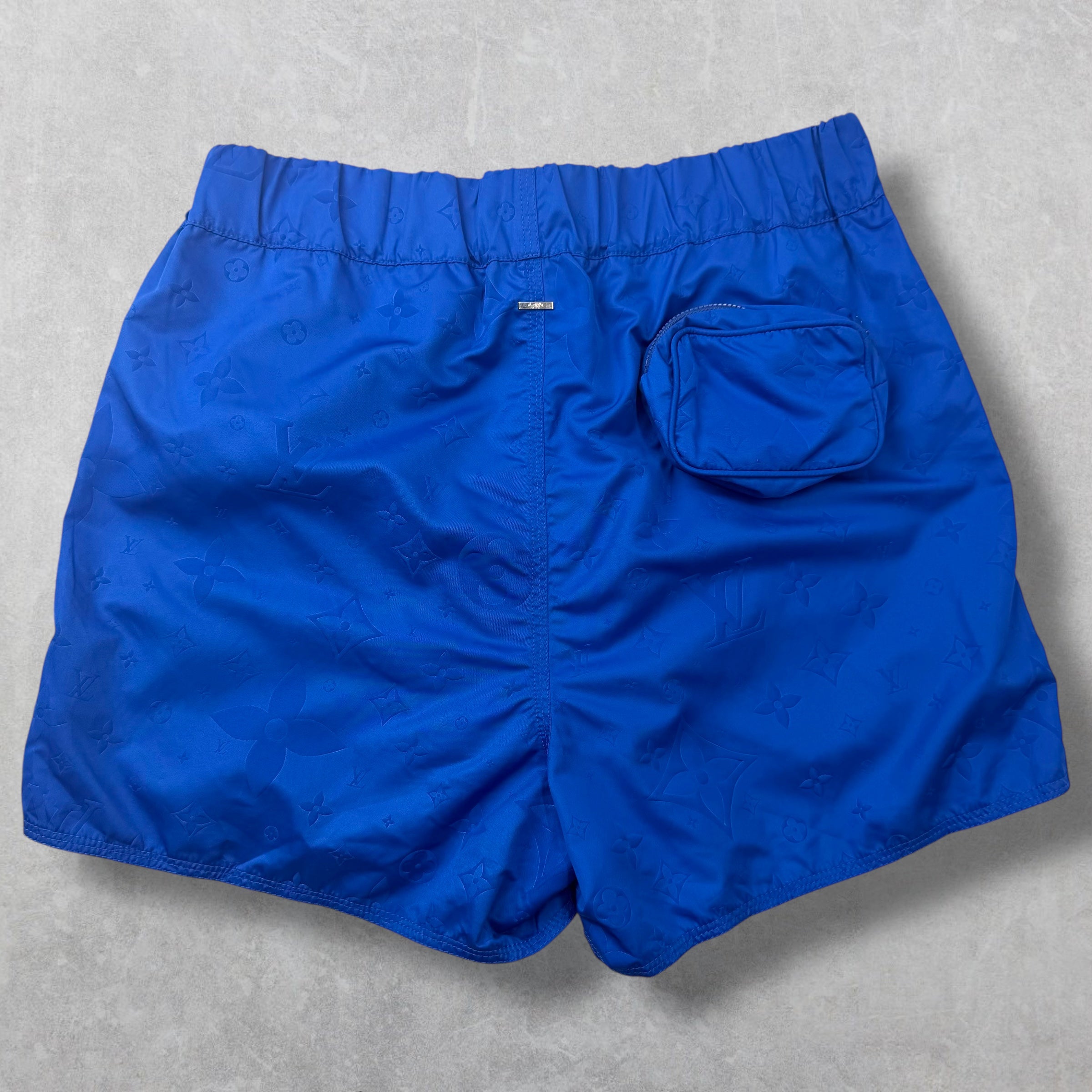 Louis Vuitton 3D Pocket Monogram Board Shorts S