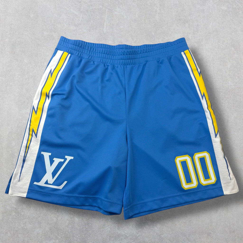 Louis Vuitton Sporty Jersey Shorts with Patch XXL