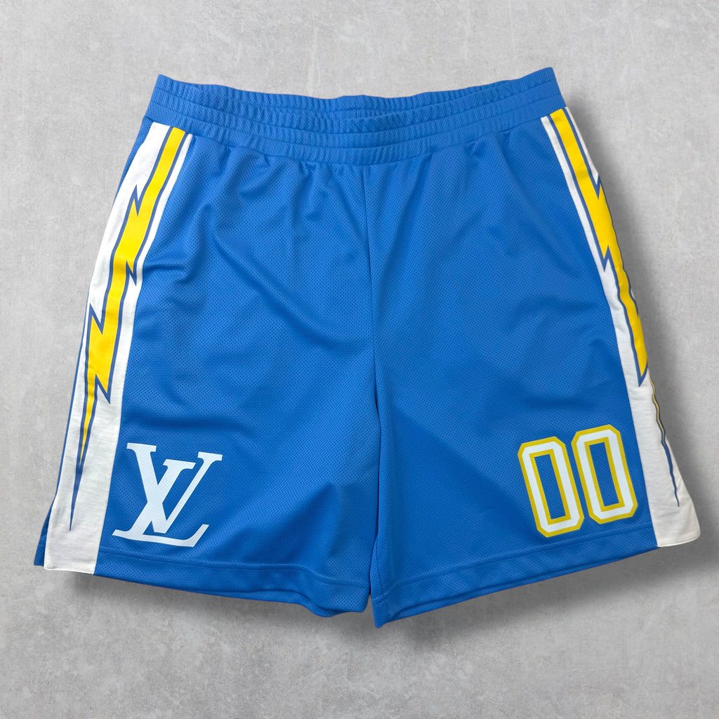 Louis Vuitton Sporty Jersey Shorts with Patch XXL
