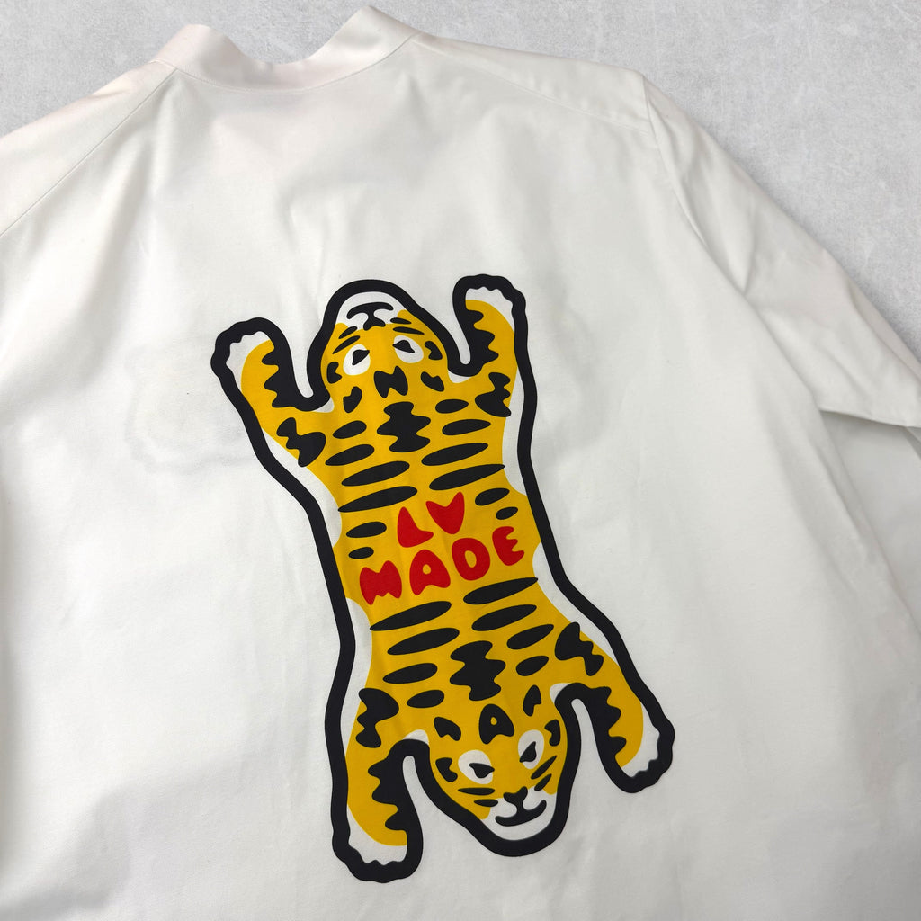 Louis Vuitton X Nigo Tiger Mandarin Collar Shirt XL