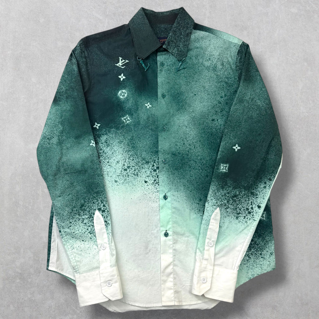Louis Vuitton LV Spray Monogram Shirt XS