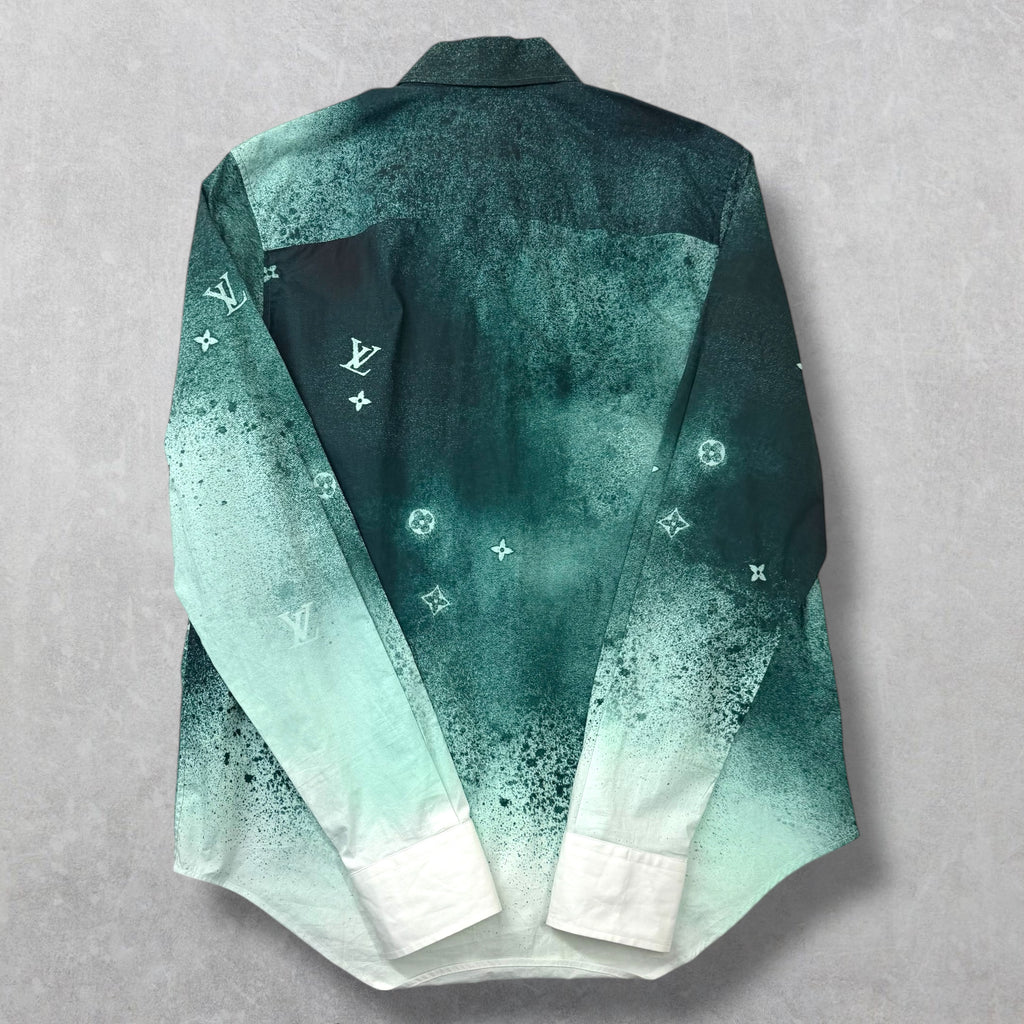 Louis Vuitton LV Spray Monogram Shirt XS