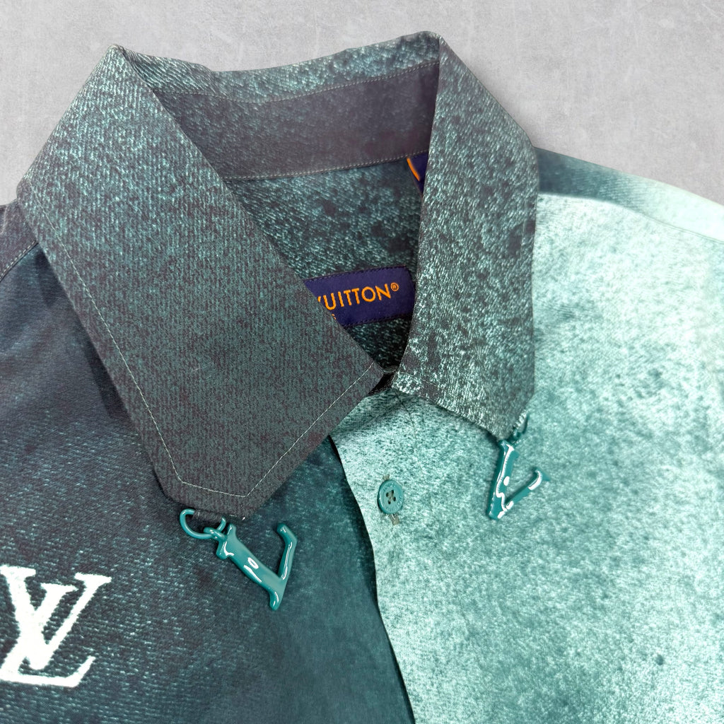 Louis Vuitton LV Spray Monogram Shirt XS