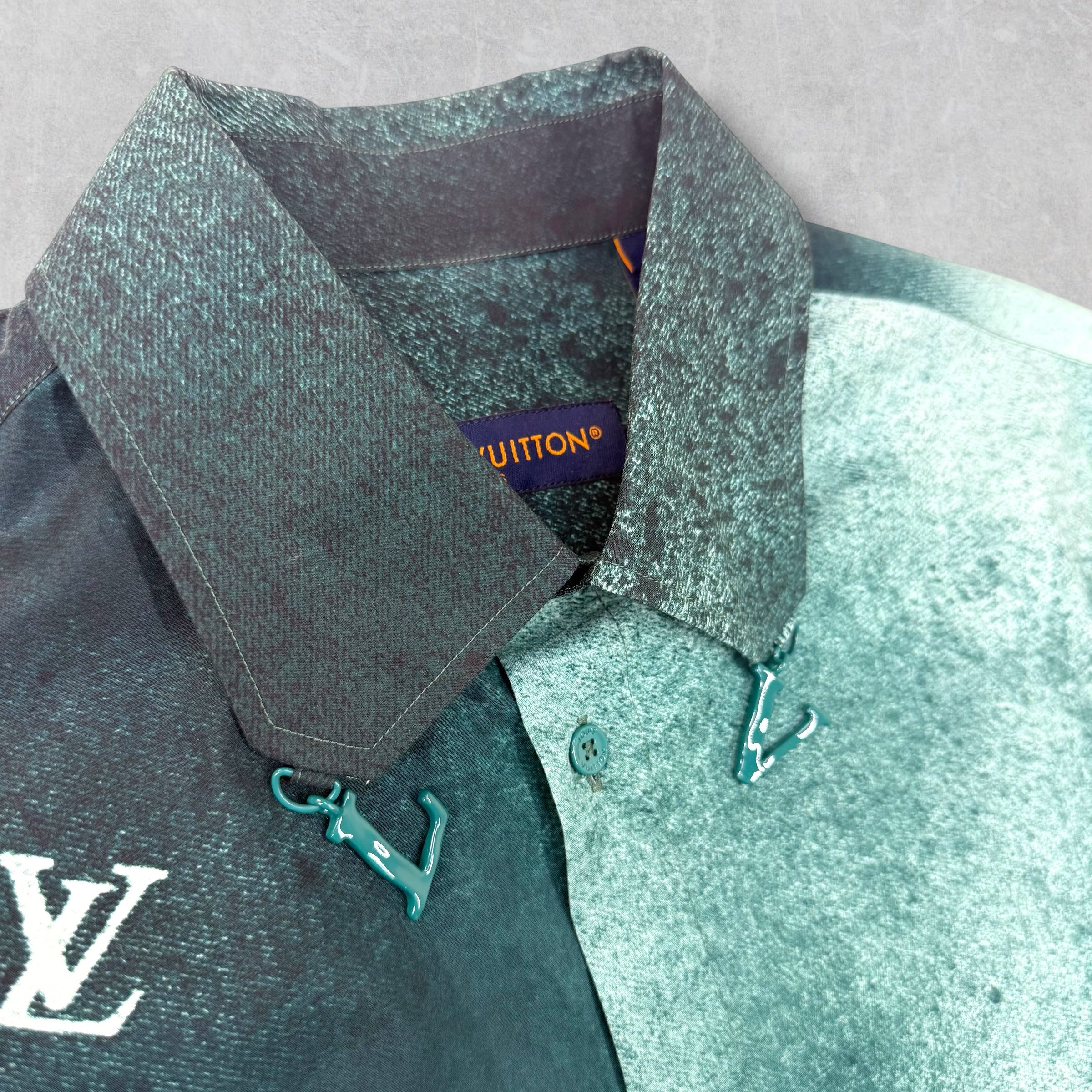 Louis Vuitton LV Spray Monogram Shirt XS