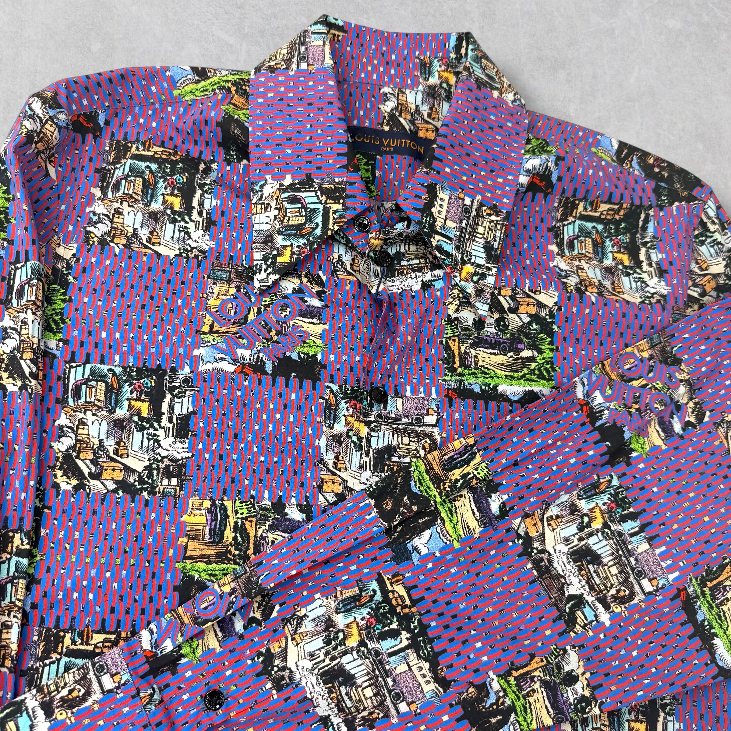 Louis Vuitton Damier Printed Shirt L