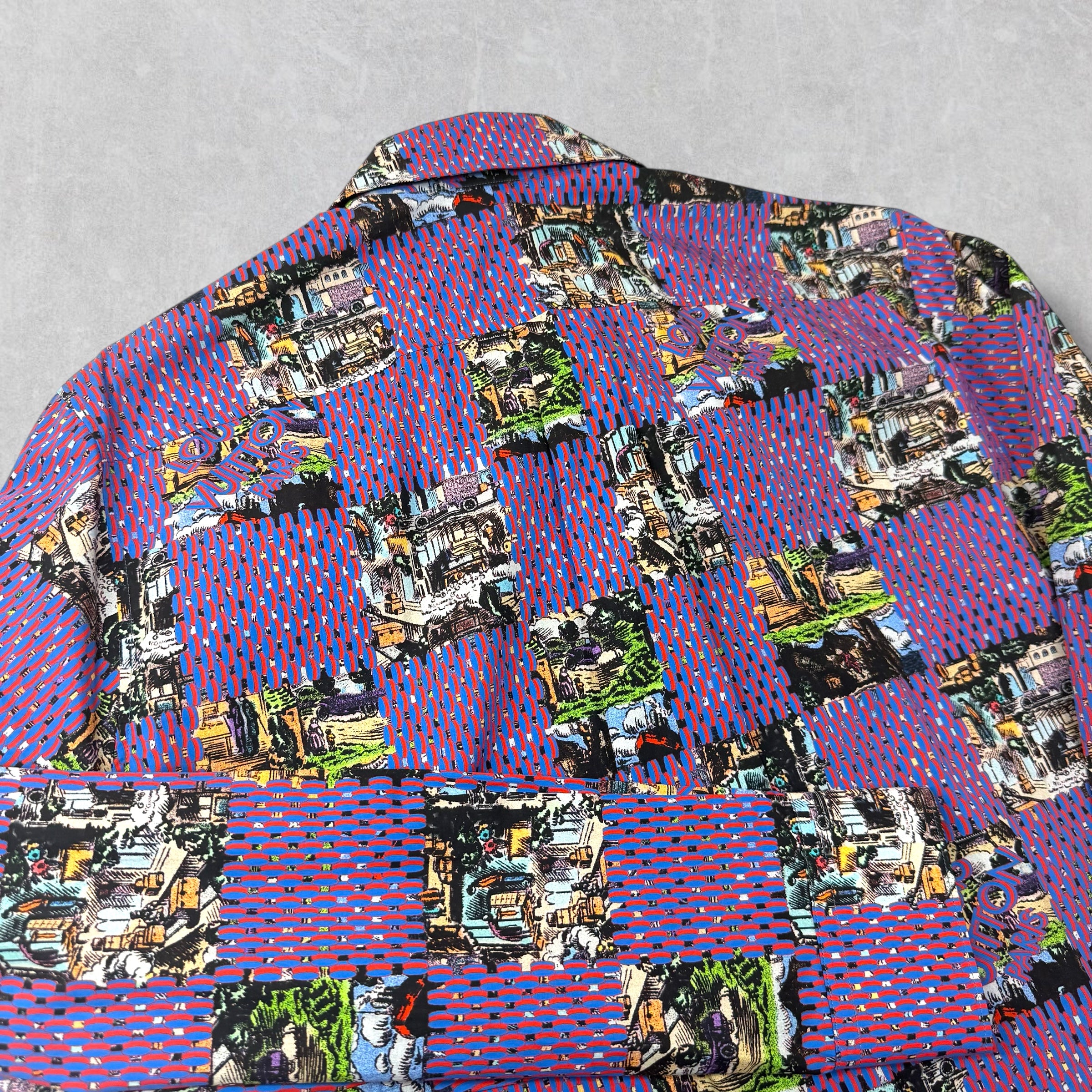 Louis Vuitton Damier Printed Shirt L