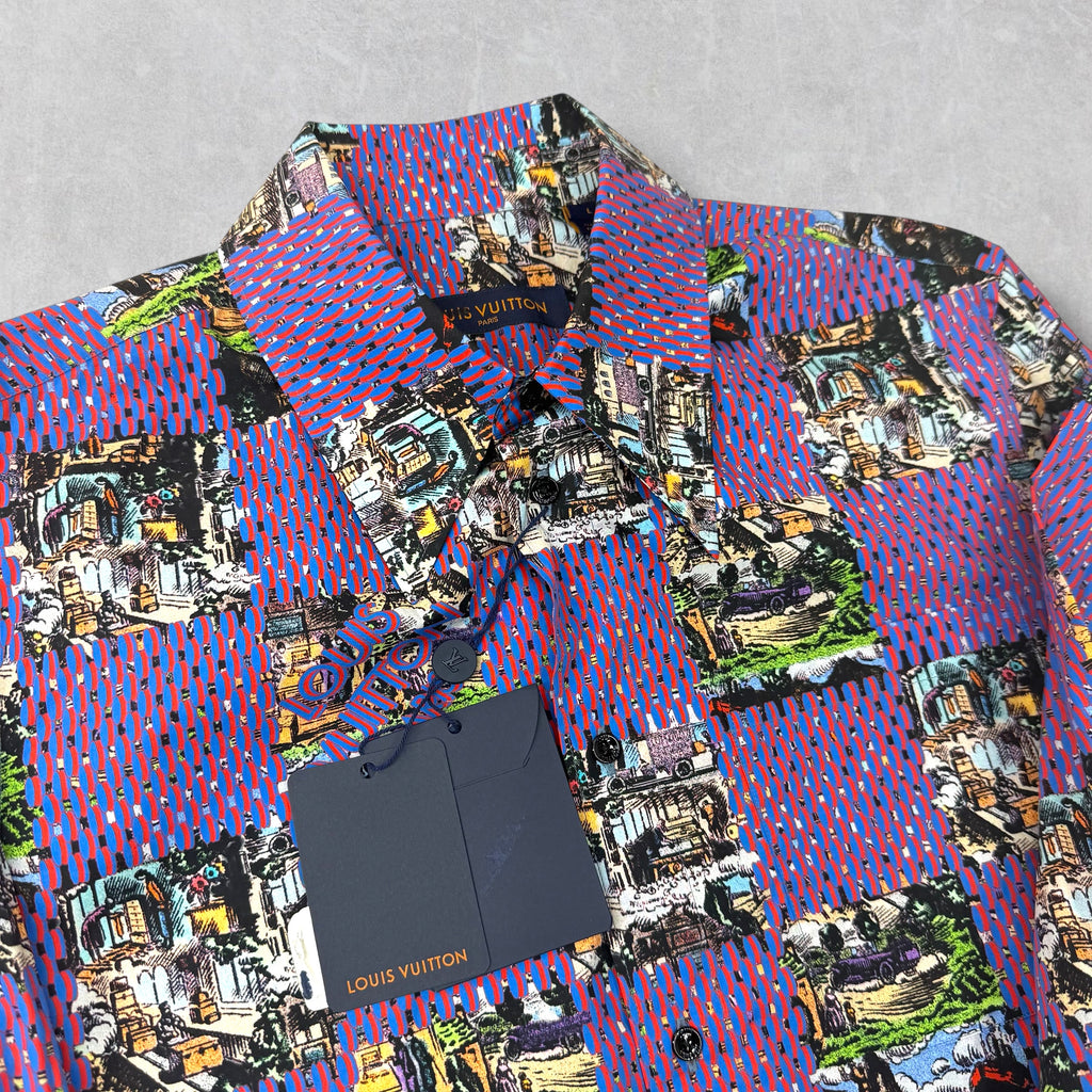 Louis Vuitton Damier Printed Shirt L