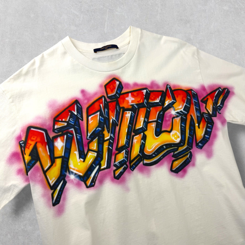 Louis Vuitton Graffiti 3D Tee L