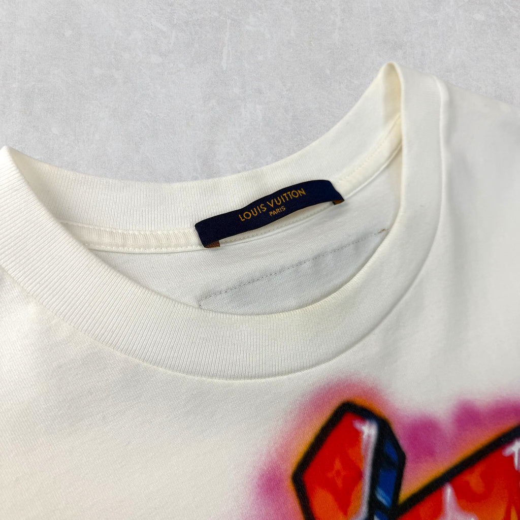 Louis Vuitton Graffiti 3D Tee L