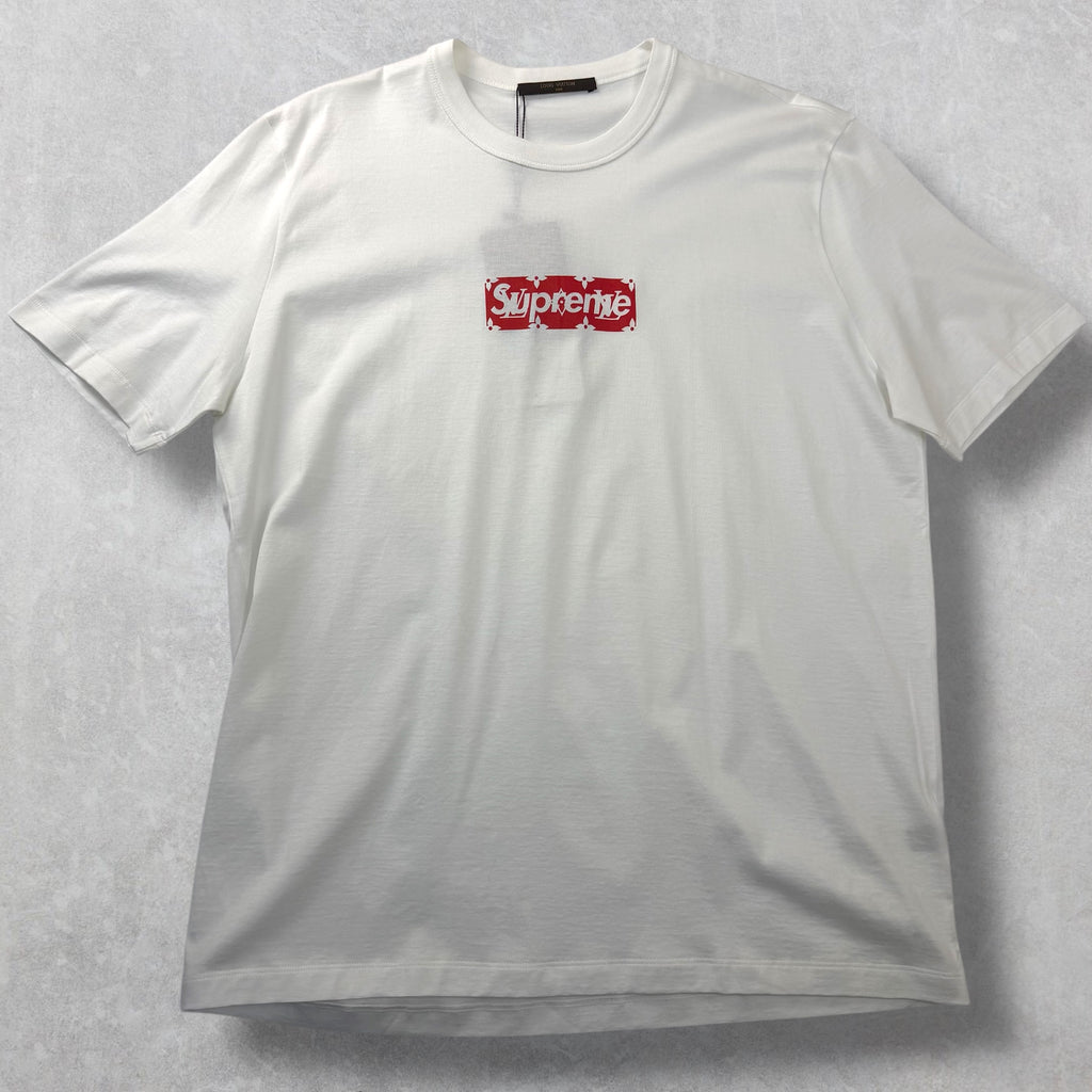 Louis Vuitton x Supreme Box Logo Tee XL