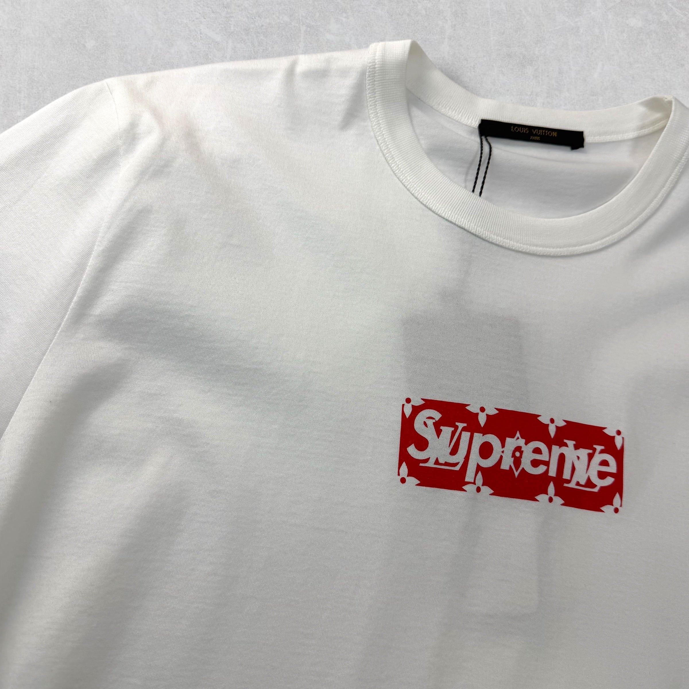 Louis Vuitton x Supreme Box Logo Tee XL