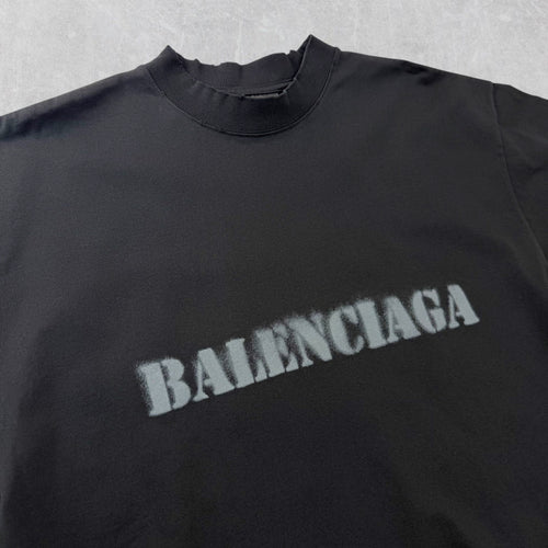Balenciaga Stencil Type Tee XL