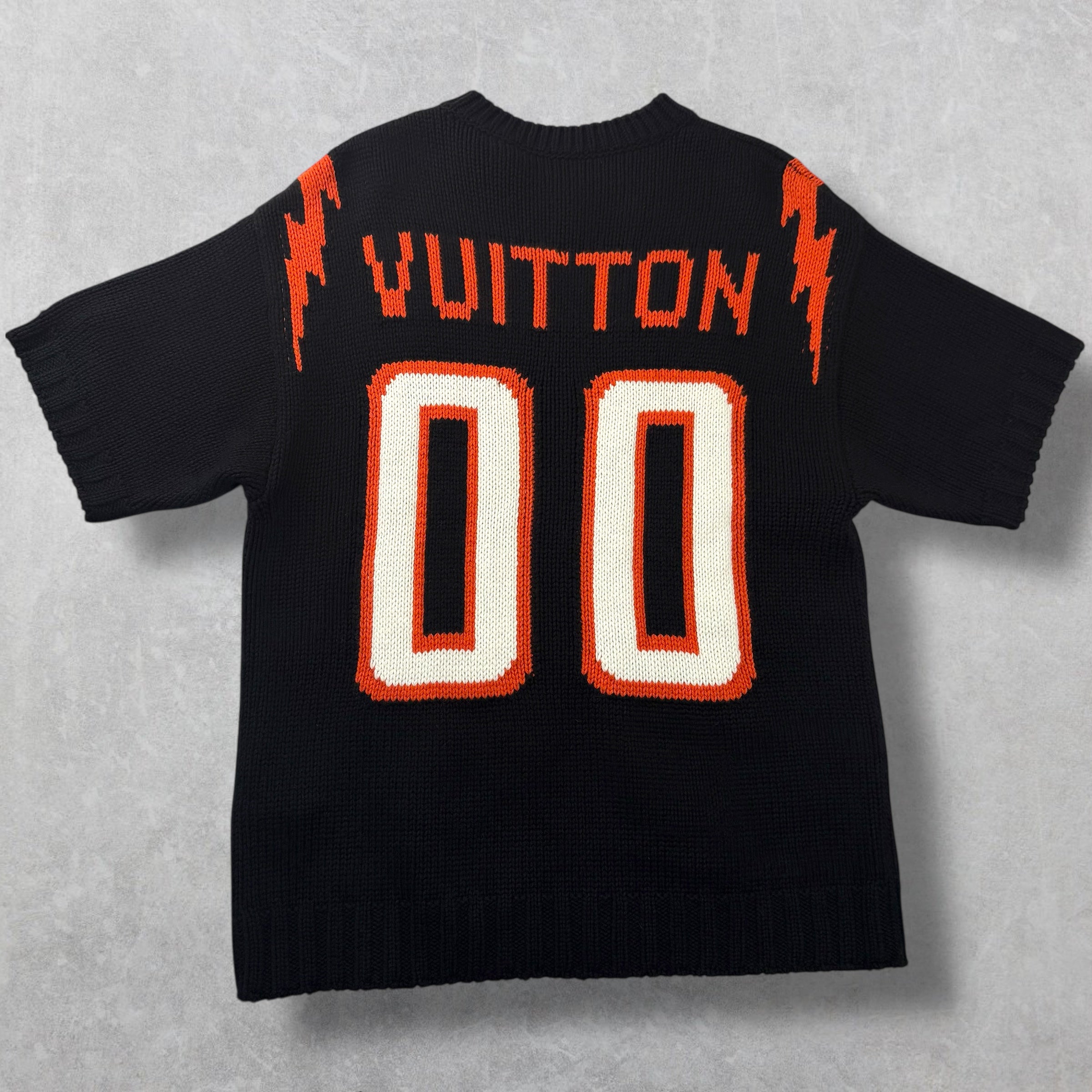 Louis Vuitton Chunky Intarsia Football Shirt M