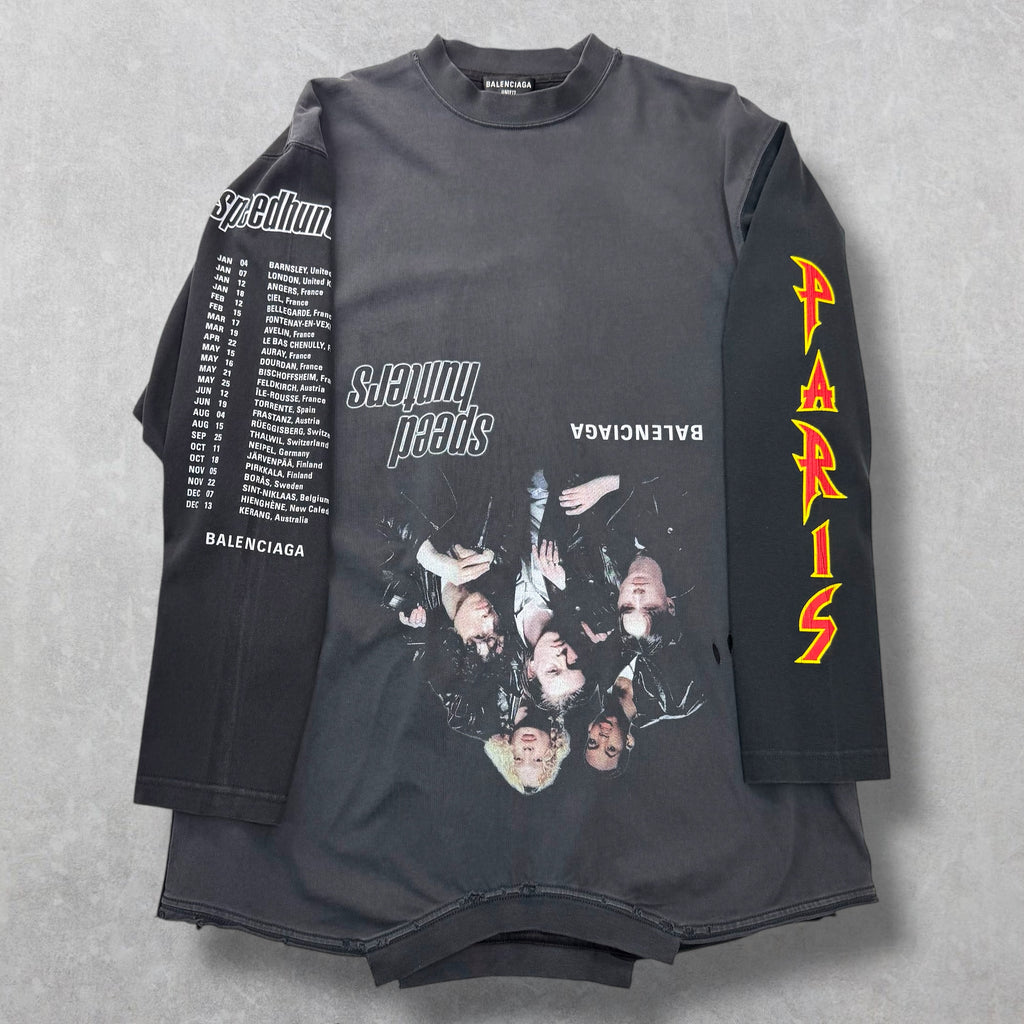 Balenciaga Upside Down SpeedHunters L/S Tee 1 (L)