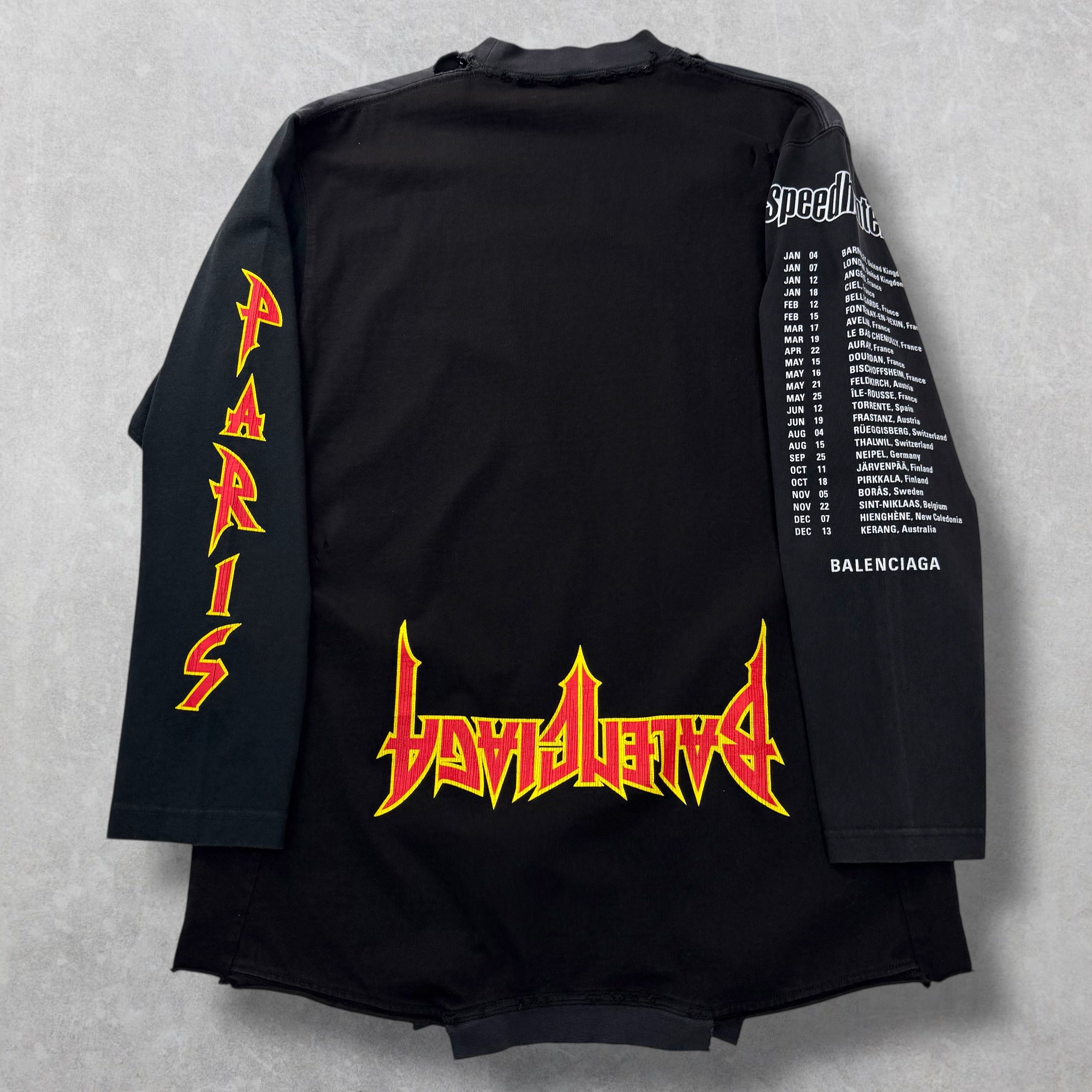 Balenciaga Upside Down SpeedHunters L/S Tee 1 (L)