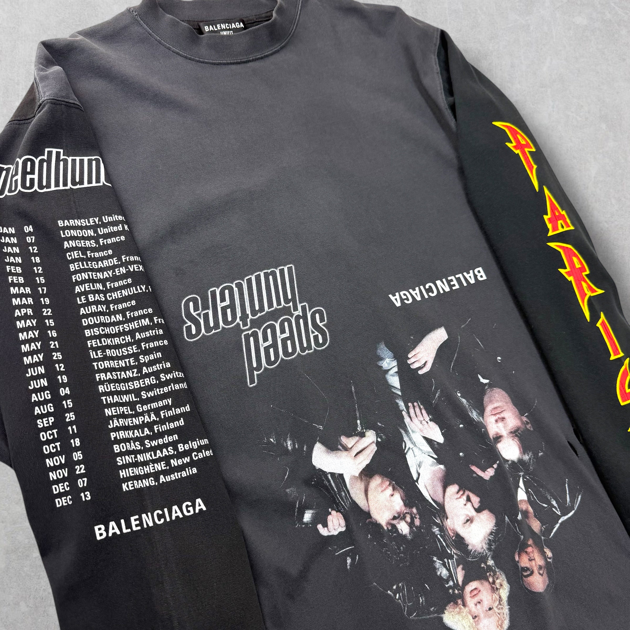 Balenciaga Upside Down SpeedHunters L/S Tee 1 (L)