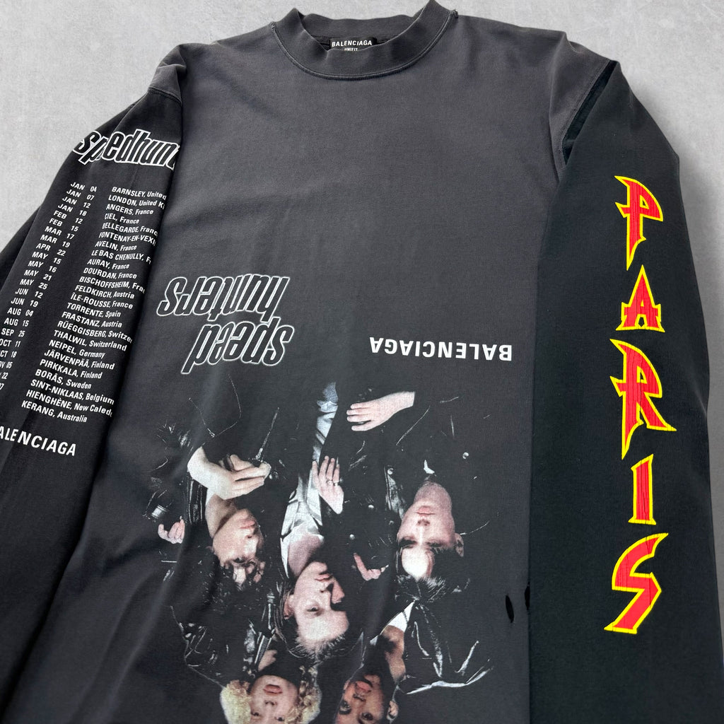 Balenciaga Upside Down SpeedHunters L/S Tee 1 (L)