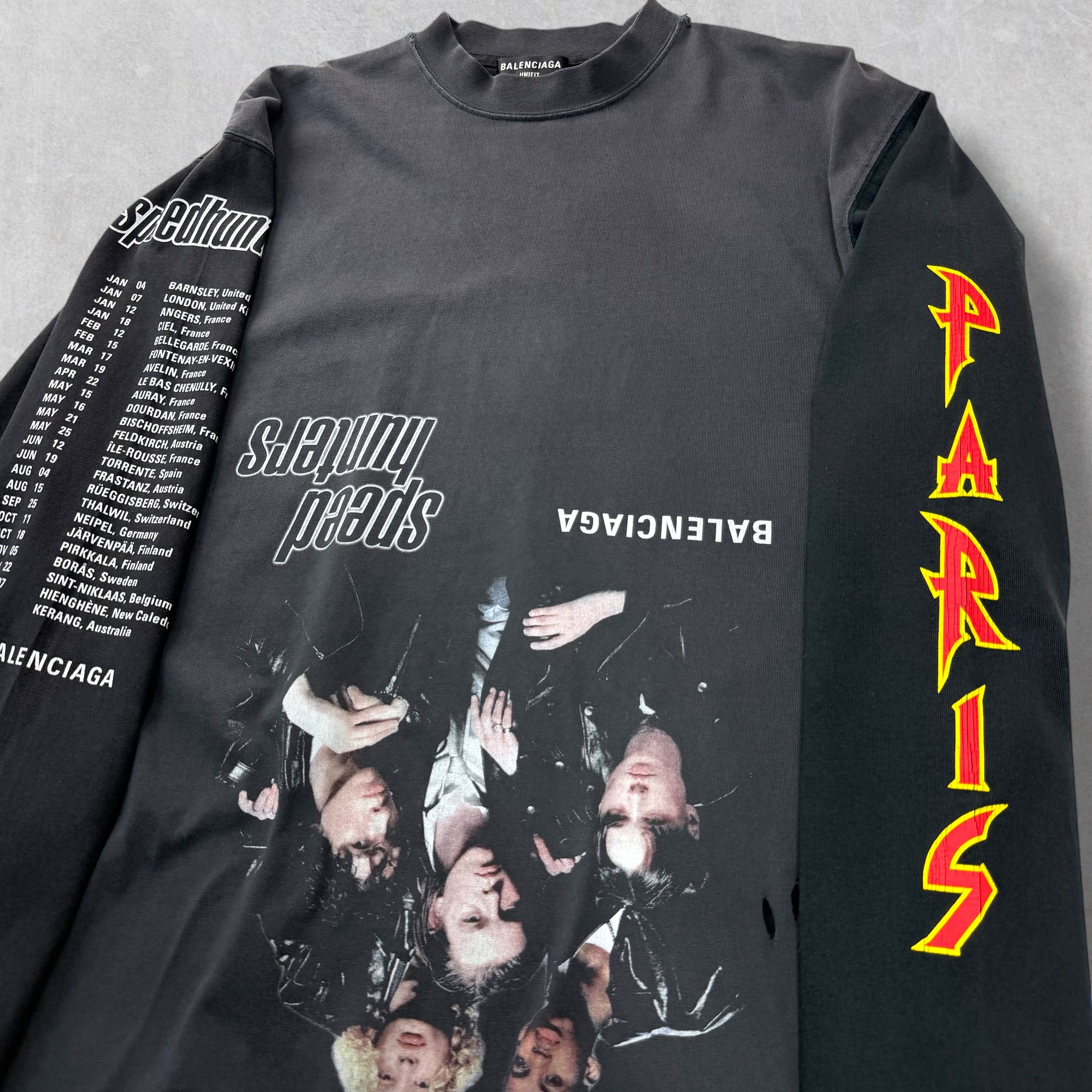 Balenciaga Upside Down SpeedHunters L/S Tee 1 (L)