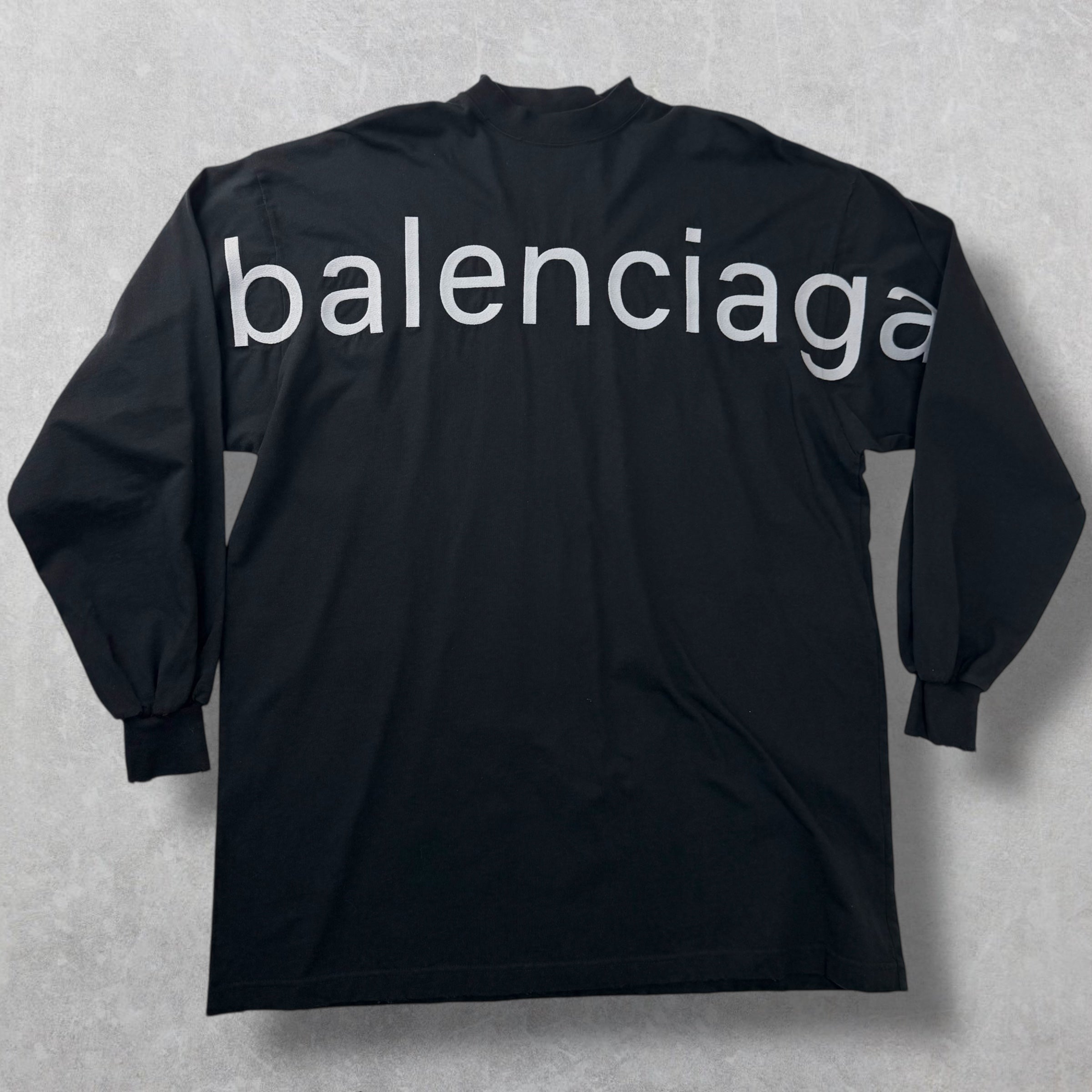 Balenciaga Bal.com Oversized L/S Tee 2 (XXL)