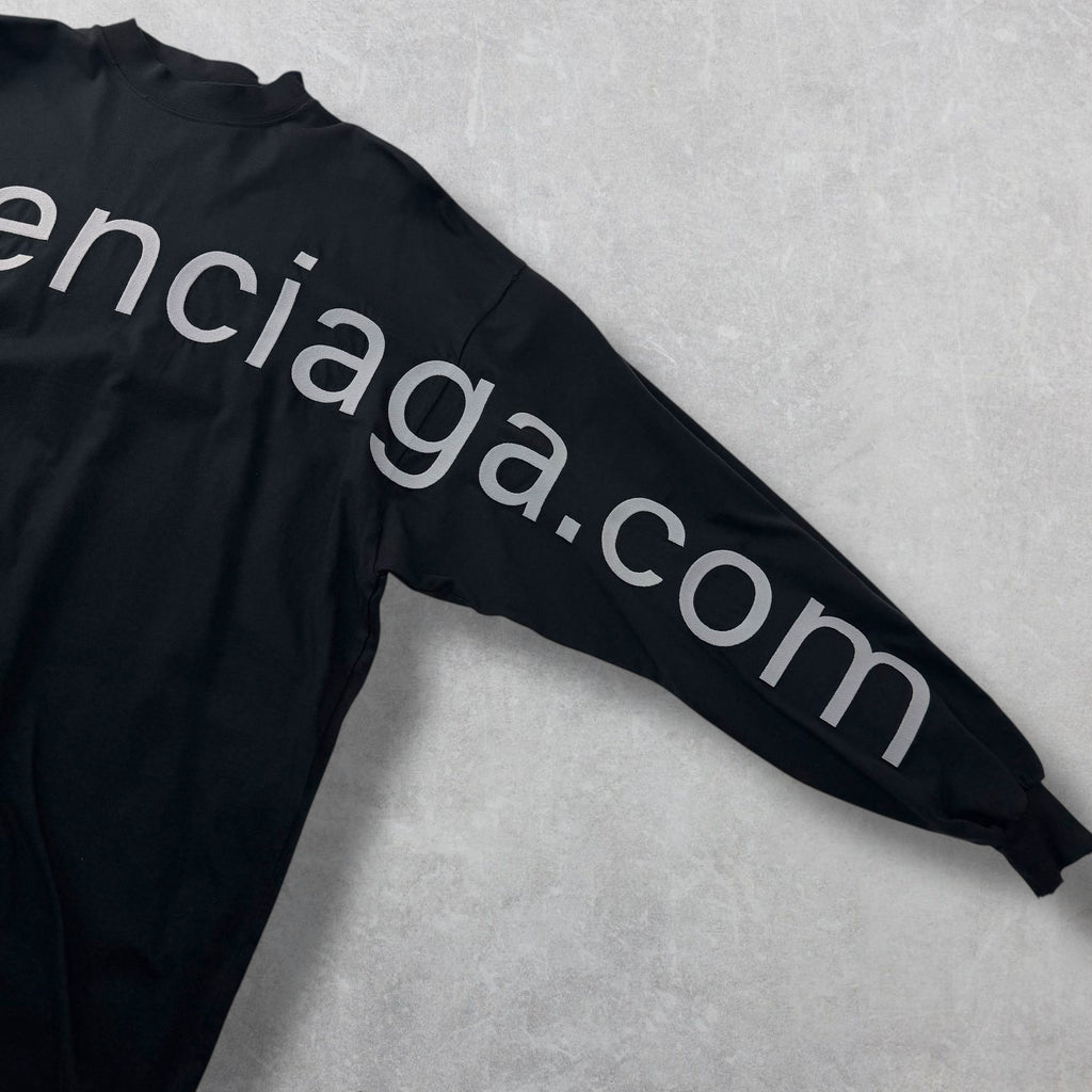Balenciaga Bal.com Oversized L/S Tee 2 (XXL)
