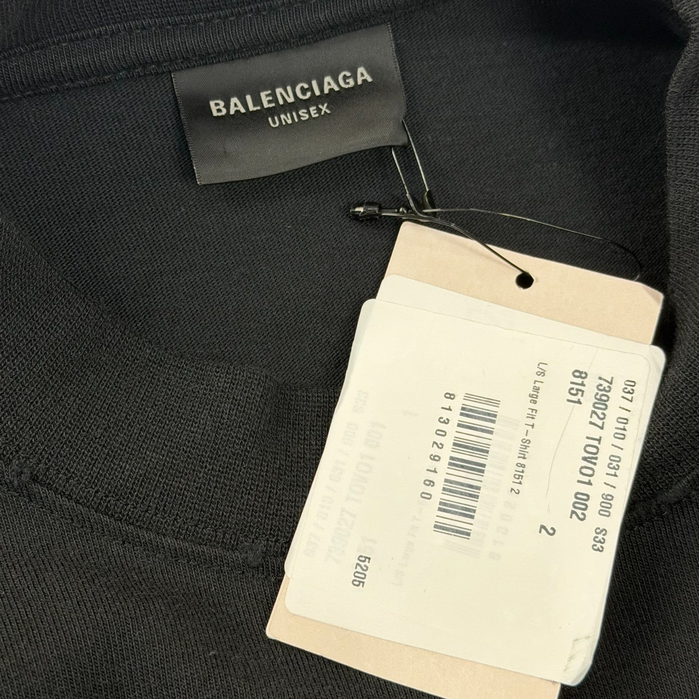 Balenciaga Bal.com Oversized L/S Tee 2 (XXL)