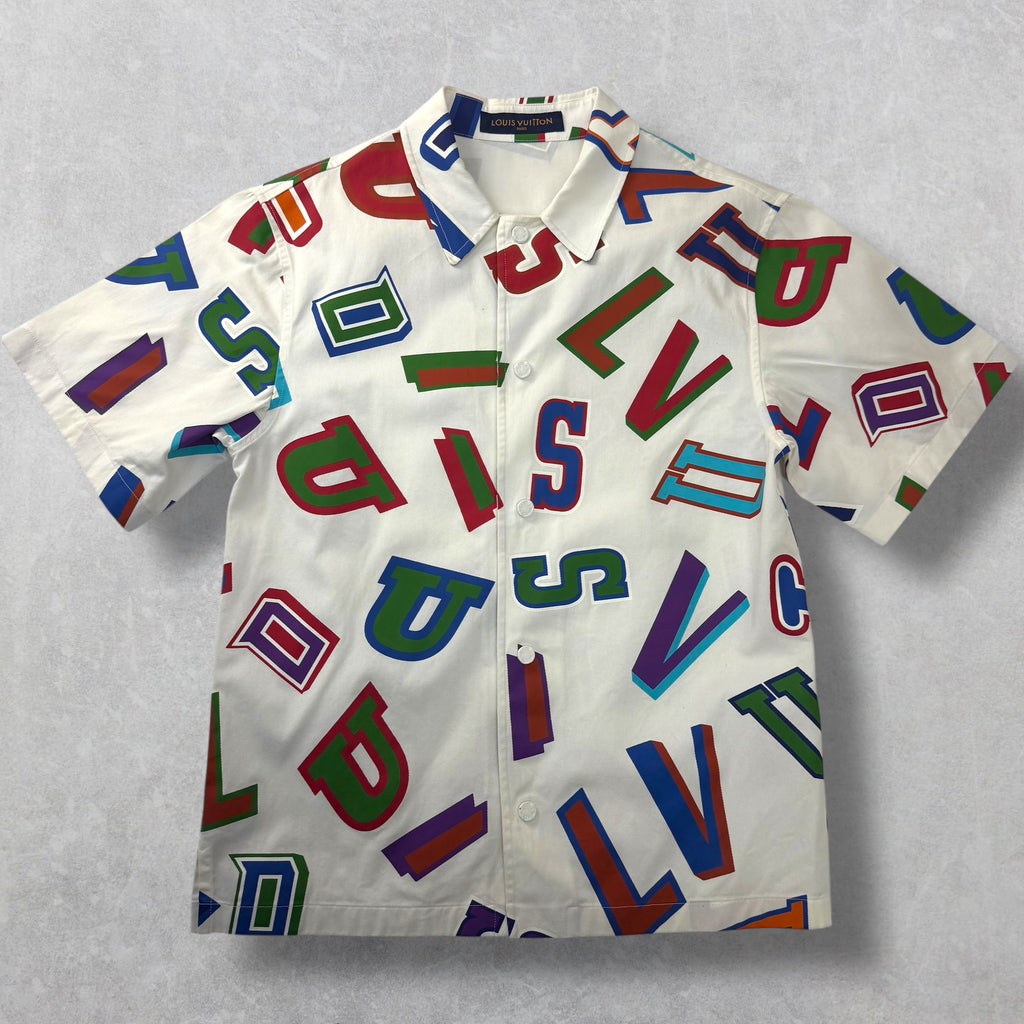 Louis Vuitton x NBA Basketball Letters Overshirt XS