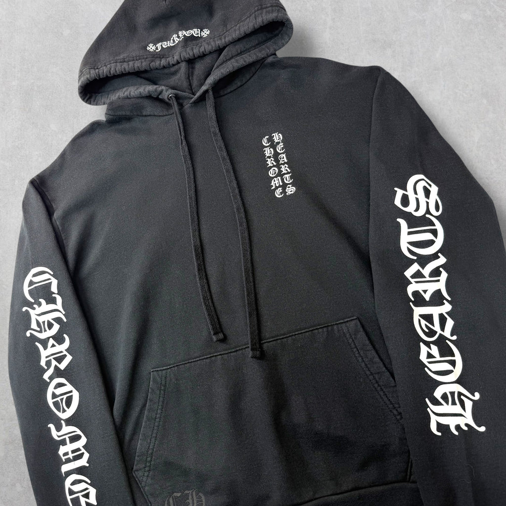 Chrome Hearts Vertical Logo F U Hoodie M